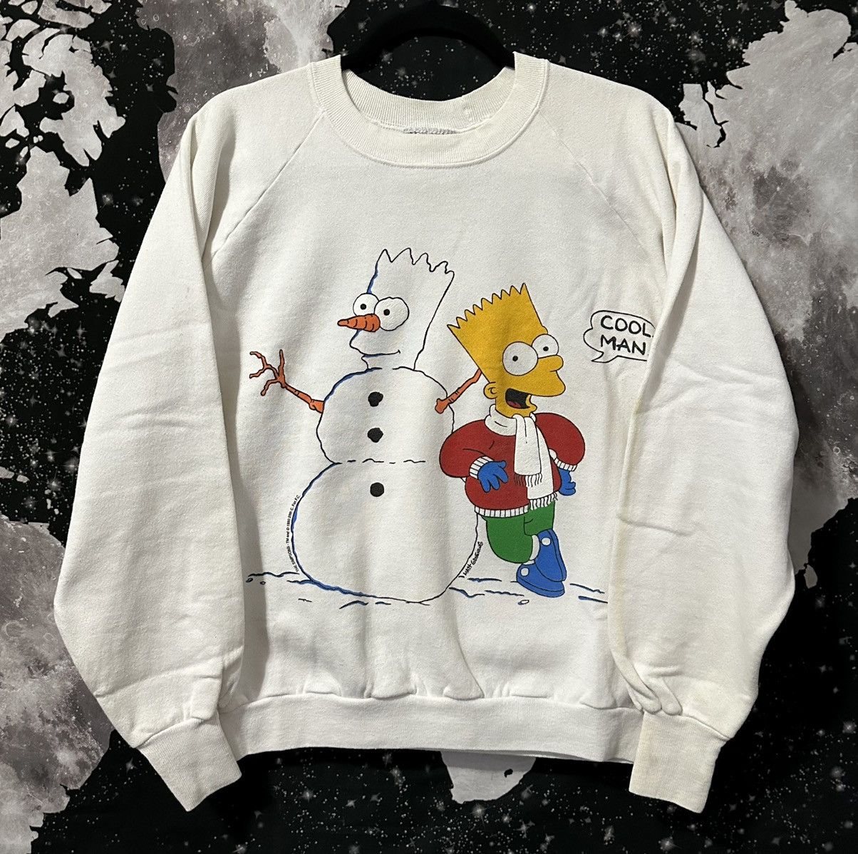 Delta The Simpsons Bart Snowman Sweatshirt Size US XL / EU 56 / 4 - 1 Thumbnail