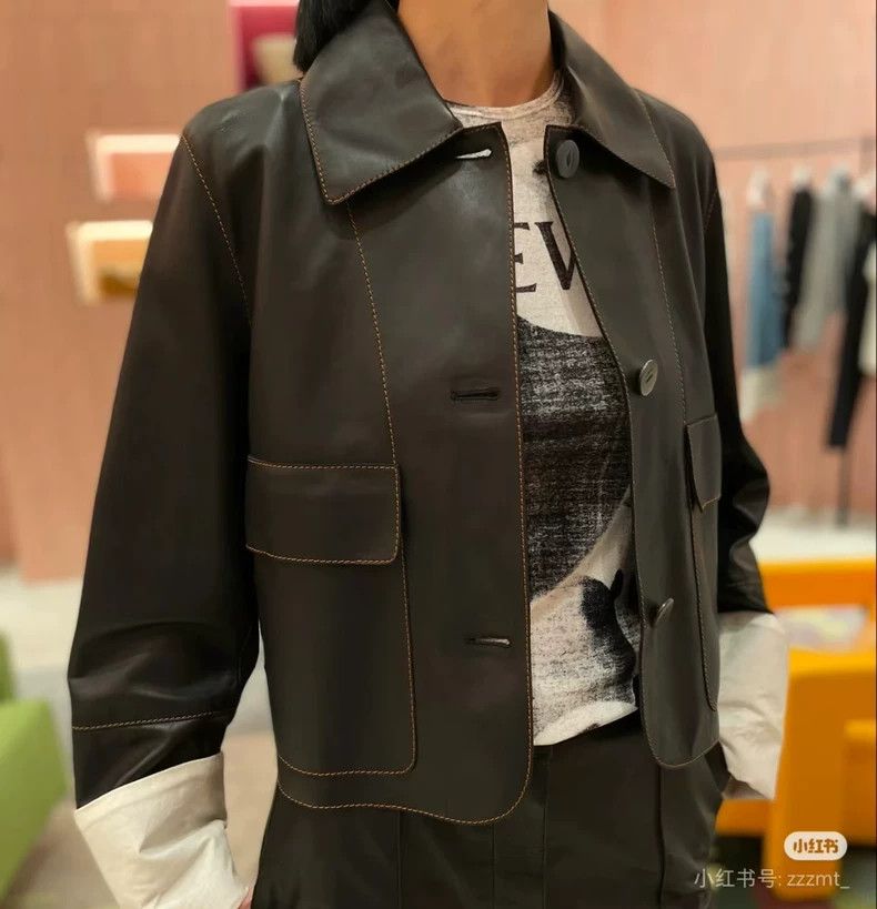 Loewe LOEWE leather clothing Size XS / US 0-2 / IT 36-38 - 2 Thumbnail