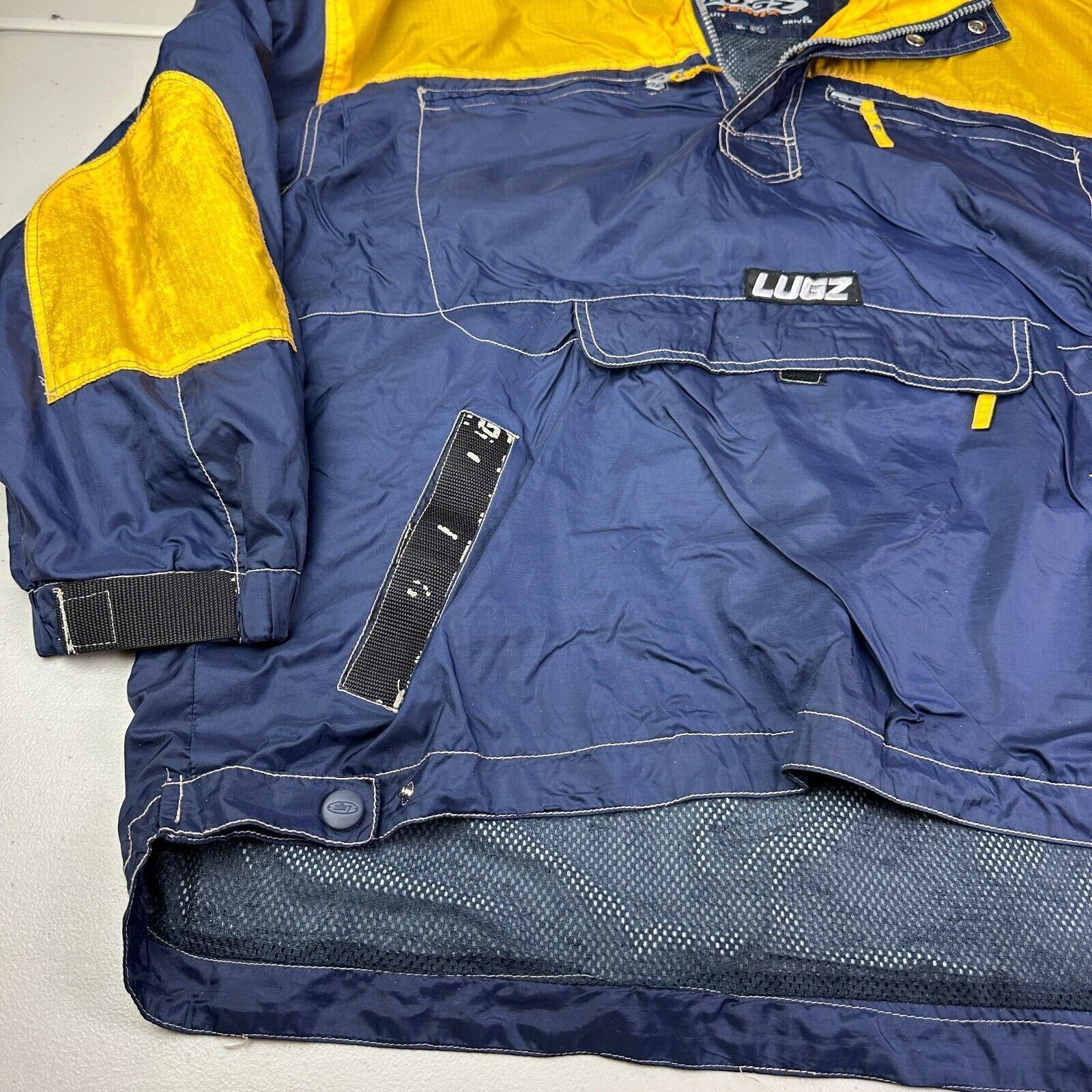 Lugz Vtg Lugz Sport Windbreaker Jacket Kangaroo Pouch Cargo Size US XL / EU 56 / 4 - 2 Thumbnail