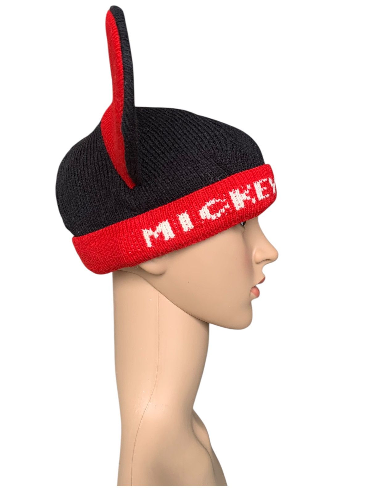 Designer × Japanese Brand × Kapital Women's Cute Solid Knitted Hats By Mickey Mouse Size ONE SIZE - 3 Thumbnail