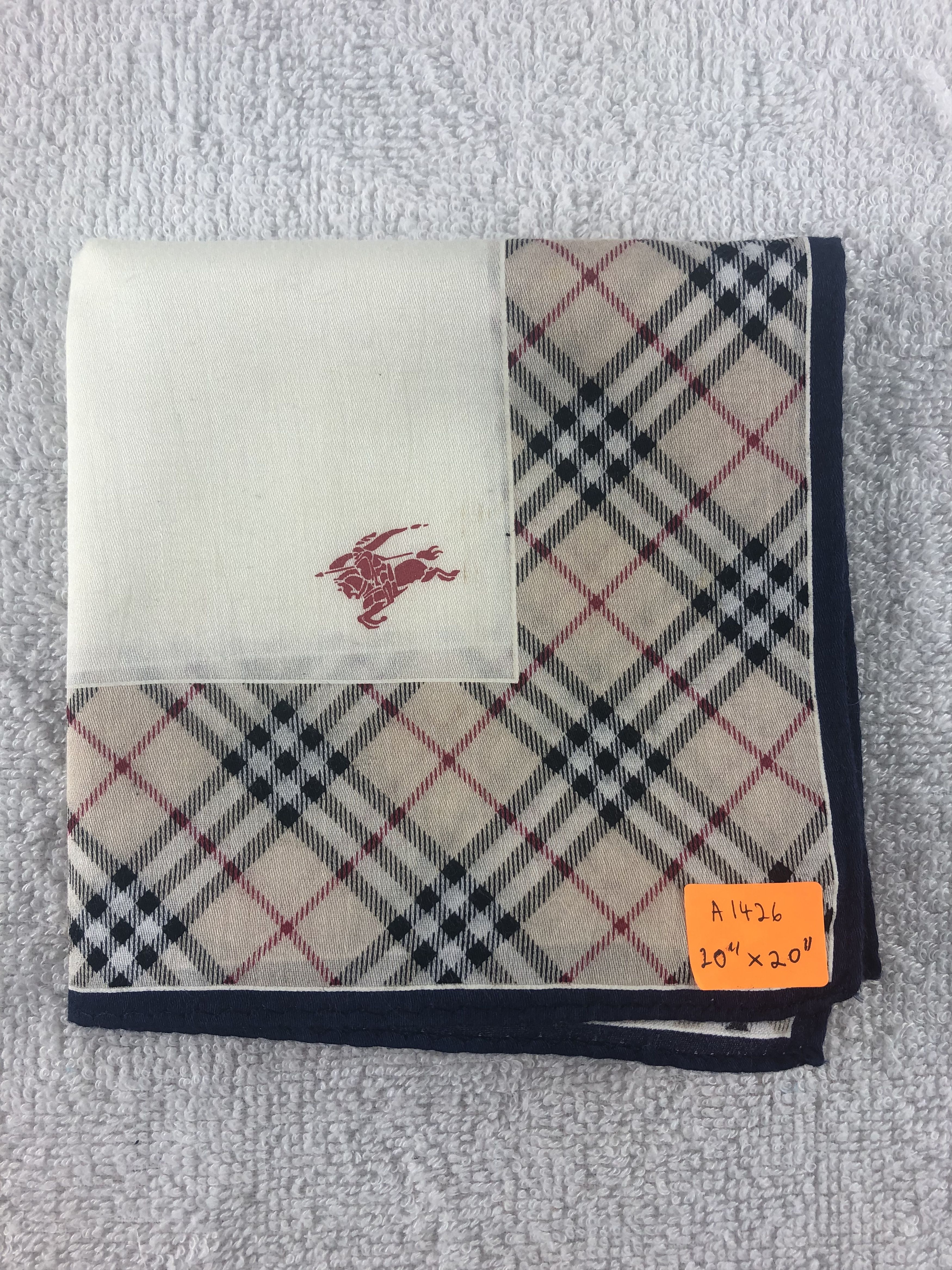 Burberry Burberry Handkerchief / Bandana / Neckerchief Size ONE SIZE - 6 Thumbnail