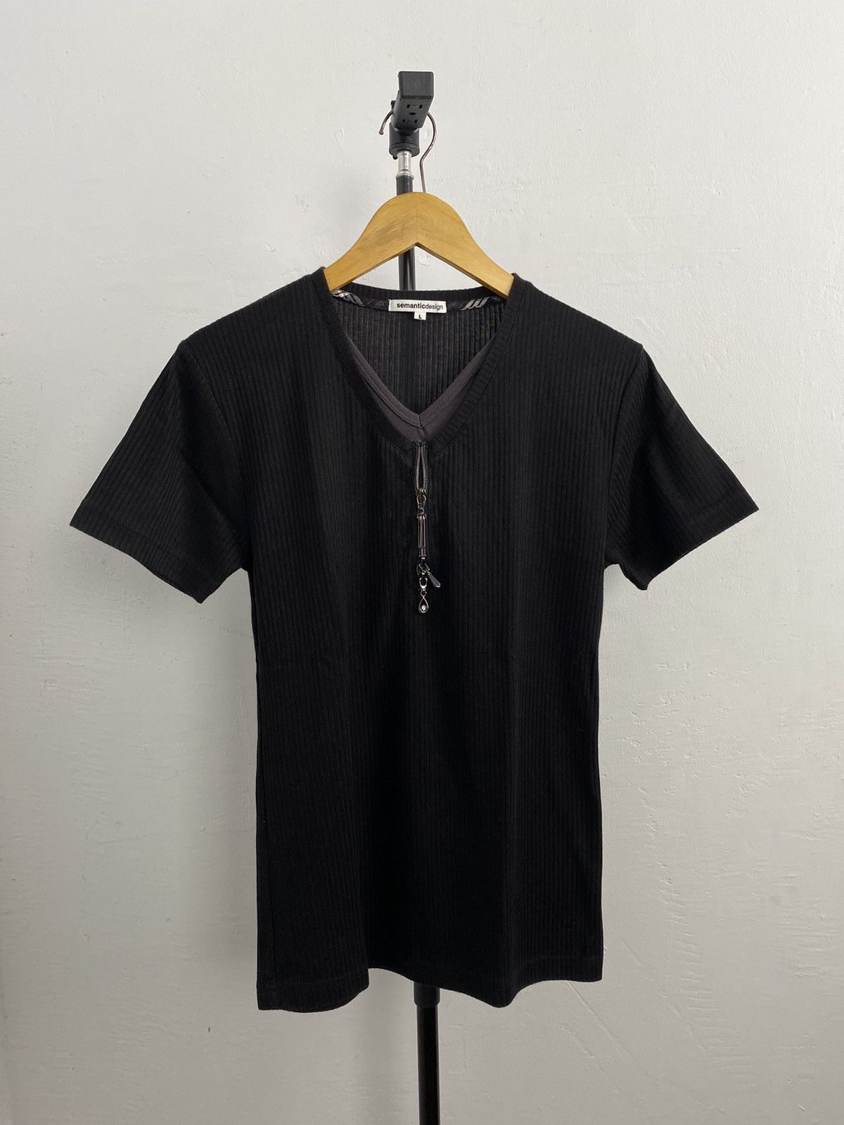 If Six Was Nine × Le Grande Bleu (L.G.B.) × semanticdesign Semantic design triple zipper tee Size US L / EU 52-54 / 3 - 2 Thumbnail