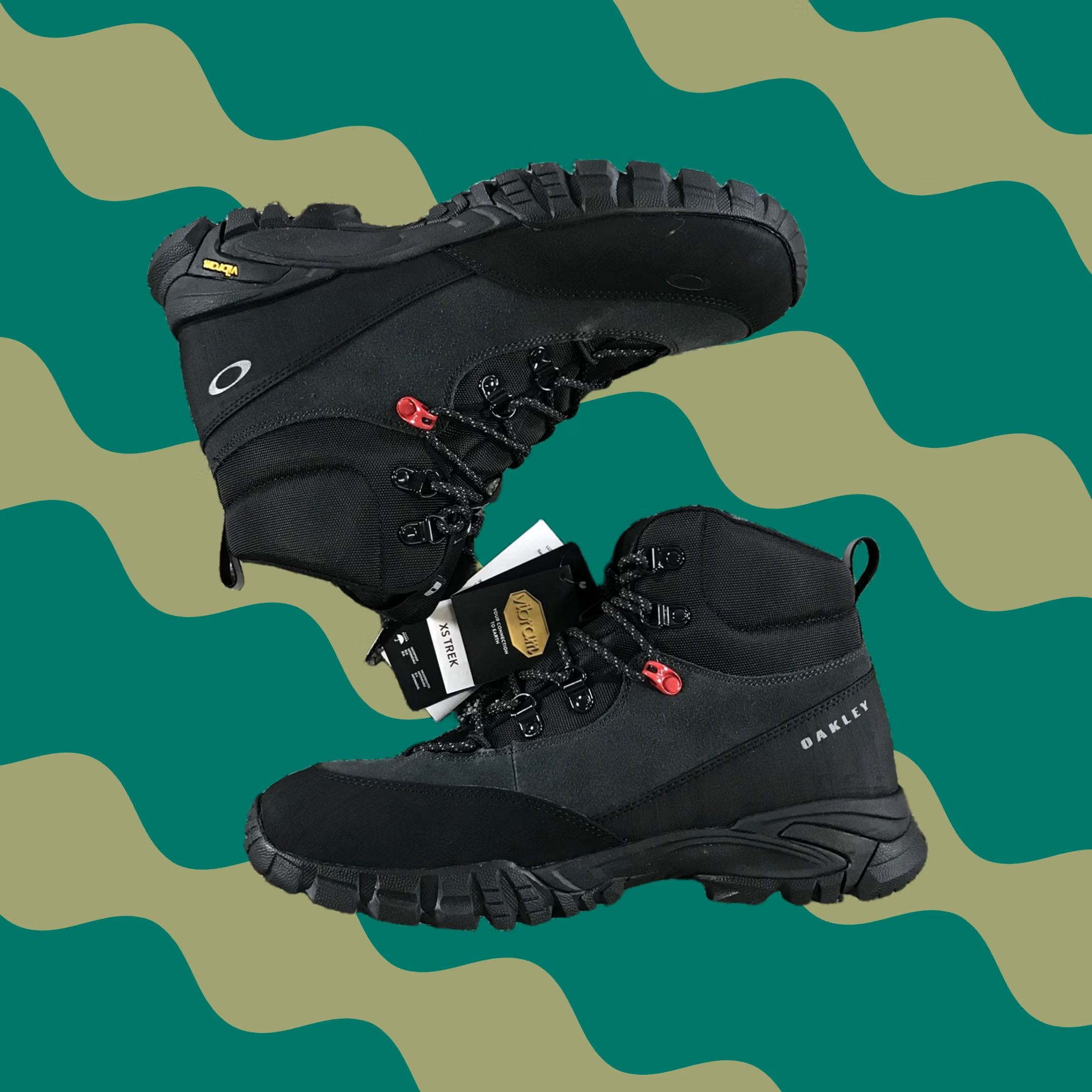 Oakley × Vintage Oakley Casing Tactical Assault Boots 11081-001 Sz