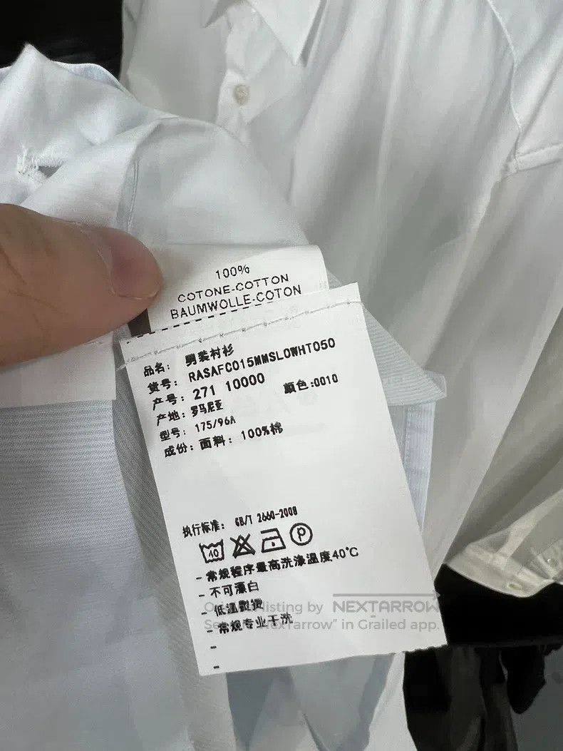 Raf Simons Raf simons Double-layered hemped large pocket shirt Size US S / EU 44-46 / 1 - 7 Thumbnail
