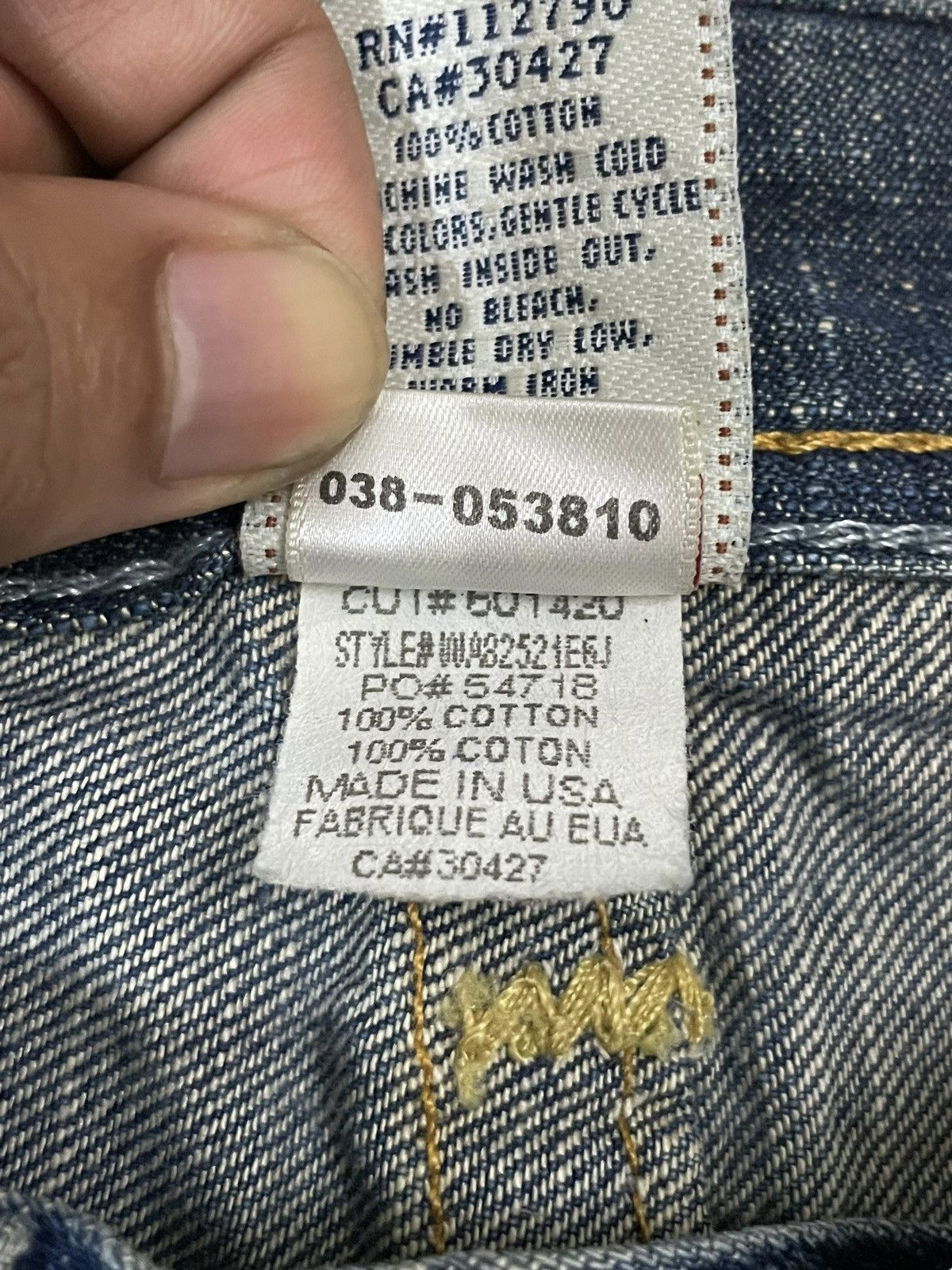 True Religion Vintage True Religion Women’s Denim Slim Straight Cut Jeans Size 31" - 18 Thumbnail