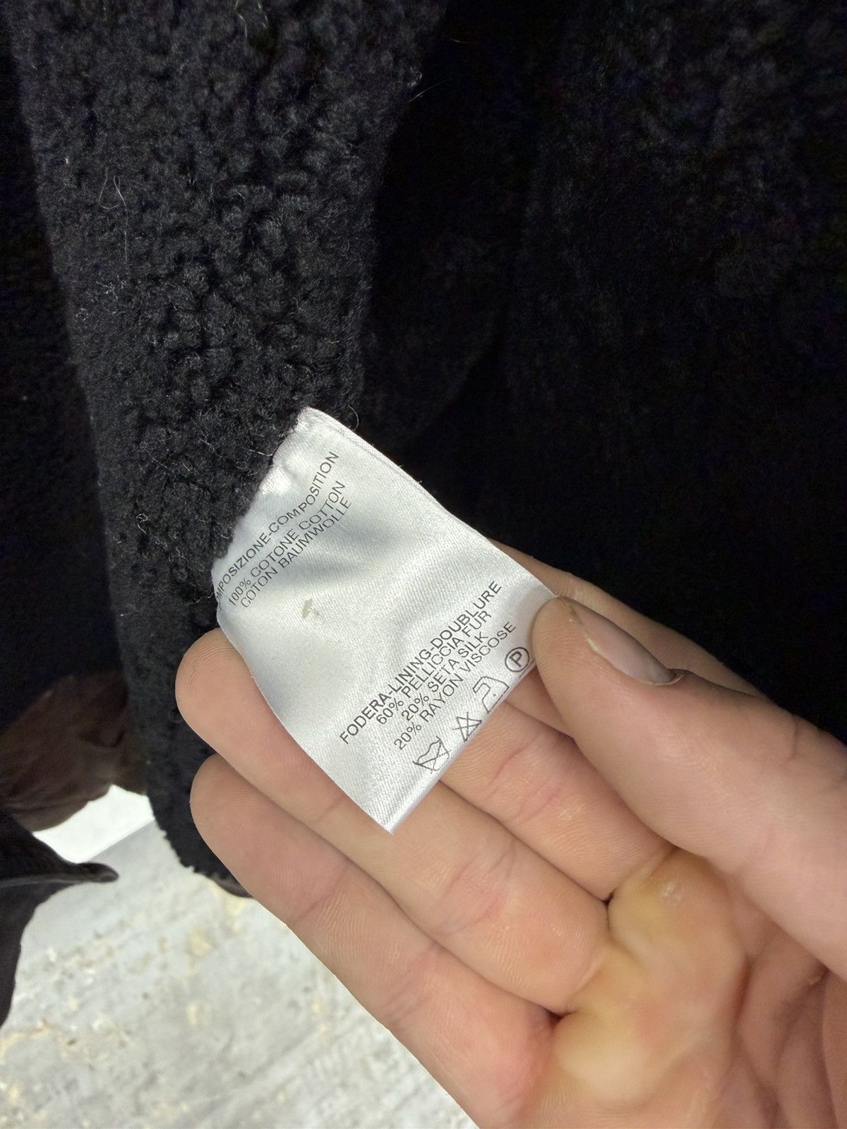 Balenciaga Balenciaga Asymmetric DoubleBreasted Sherpa Canvas Deck Coat Size US M / EU 48-50 / 2 - 6 Thumbnail