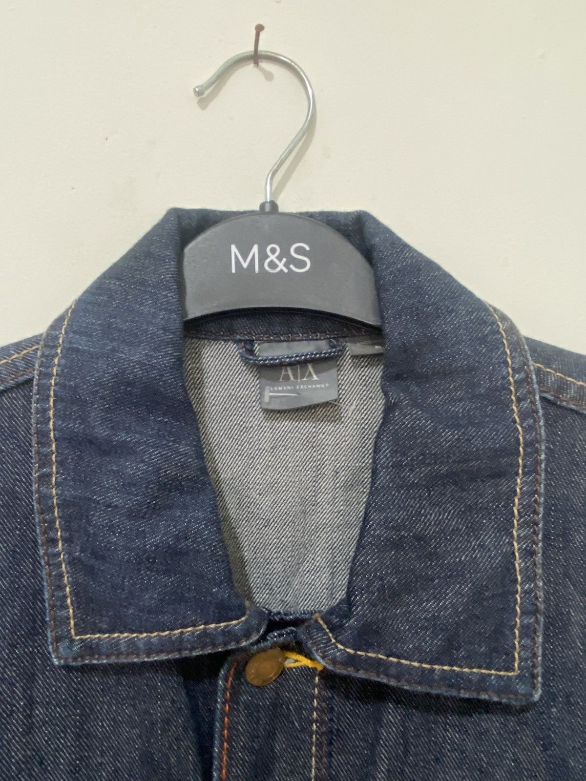 Armani Exchange AX Armani Exchange Denim Jacket Size US XL / EU 56 / 4 - 2 Thumbnail