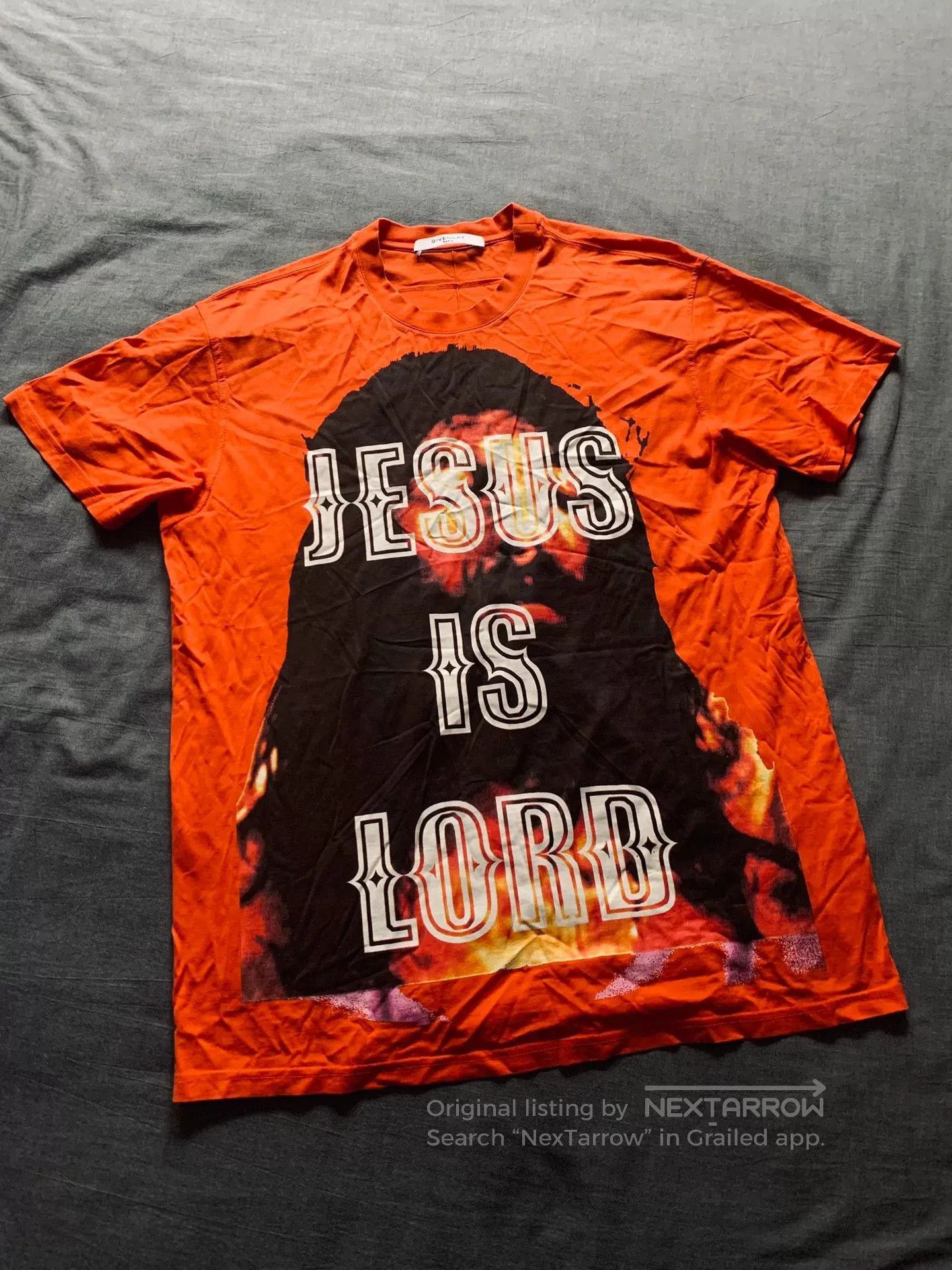 Givenchy Givenchy Runway Orange Print Short Sleeve. Size XS / US 0-2 / IT 36-38 - 1 Thumbnail