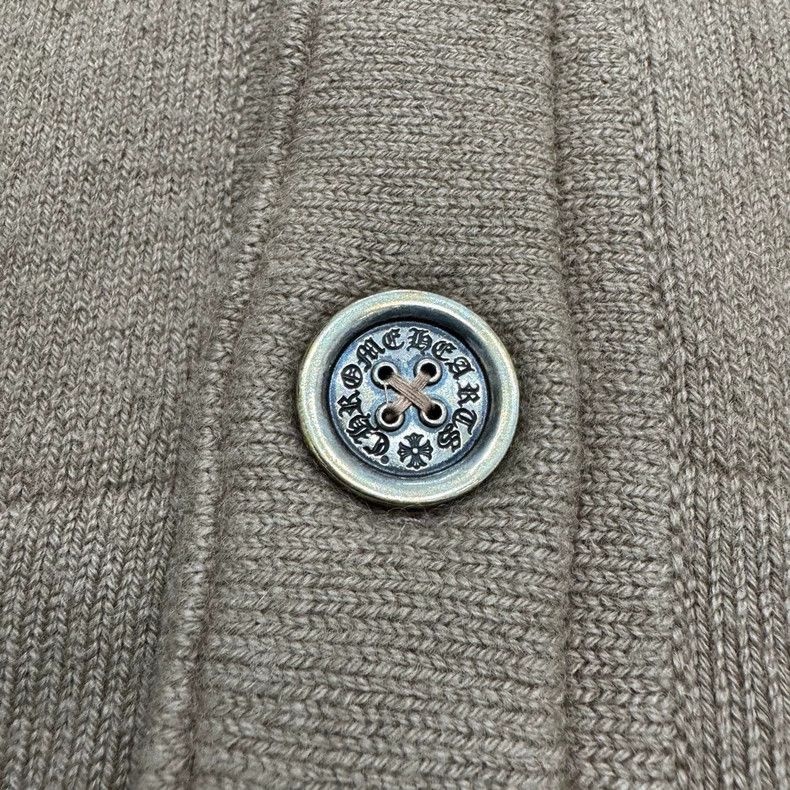 Chrome Hearts Chrome Hearts Parched cashmere cardigan sweater Size US L / EU 52-54 / 3 - 5 Thumbnail