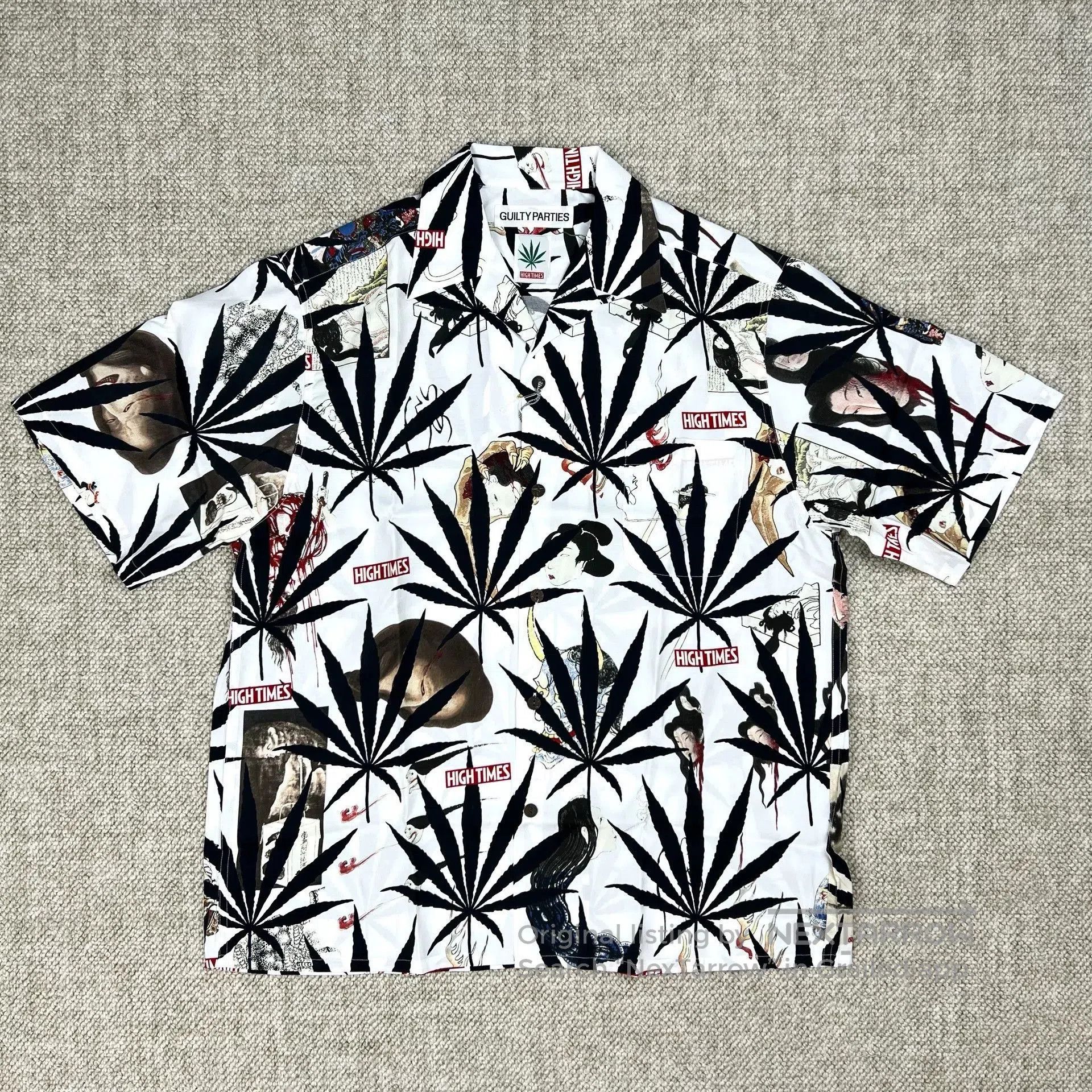 Wacko Maria WACKO MARIA x HIGH TIMES Hawaiian Shirt. Size US L / EU 52-54 / 3 - 3 Thumbnail