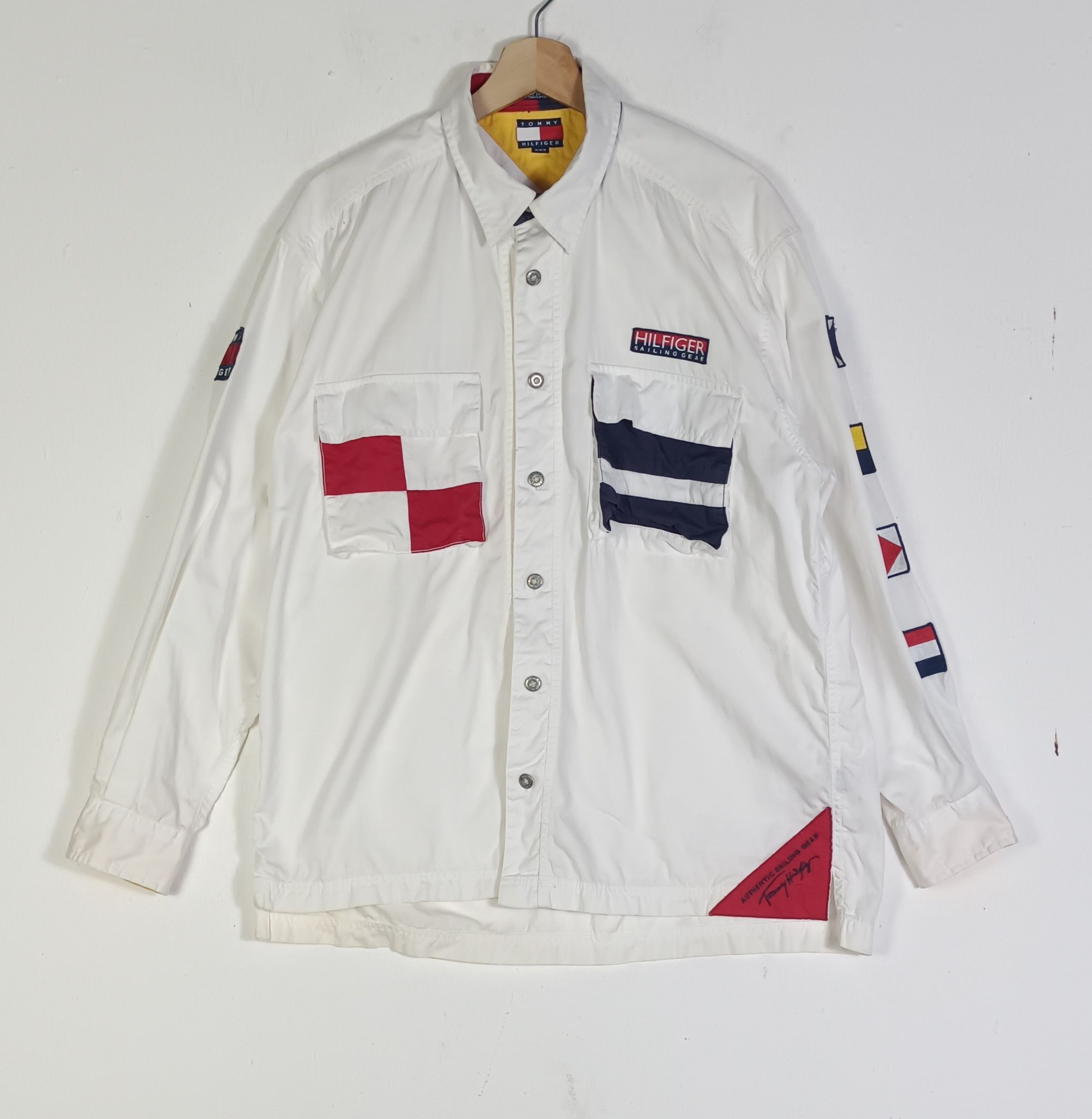 Tommy Hilfiger Vintage💥 Tommy Hilfiger Sailing Gear Pacth Country Size US XL / EU 56 / 4 - 1 Thumbnail