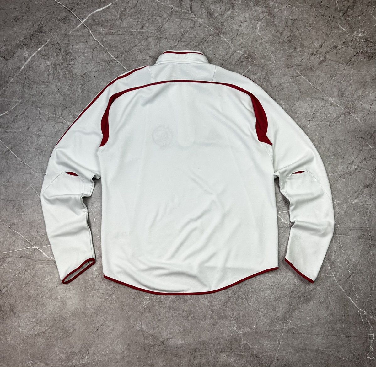 Adidas × Vintage Vintage Adidas Ajax 1/4 Jacket Soccer Streetwear Rare M Size US L / EU 52-54 / 3 - 4 Thumbnail