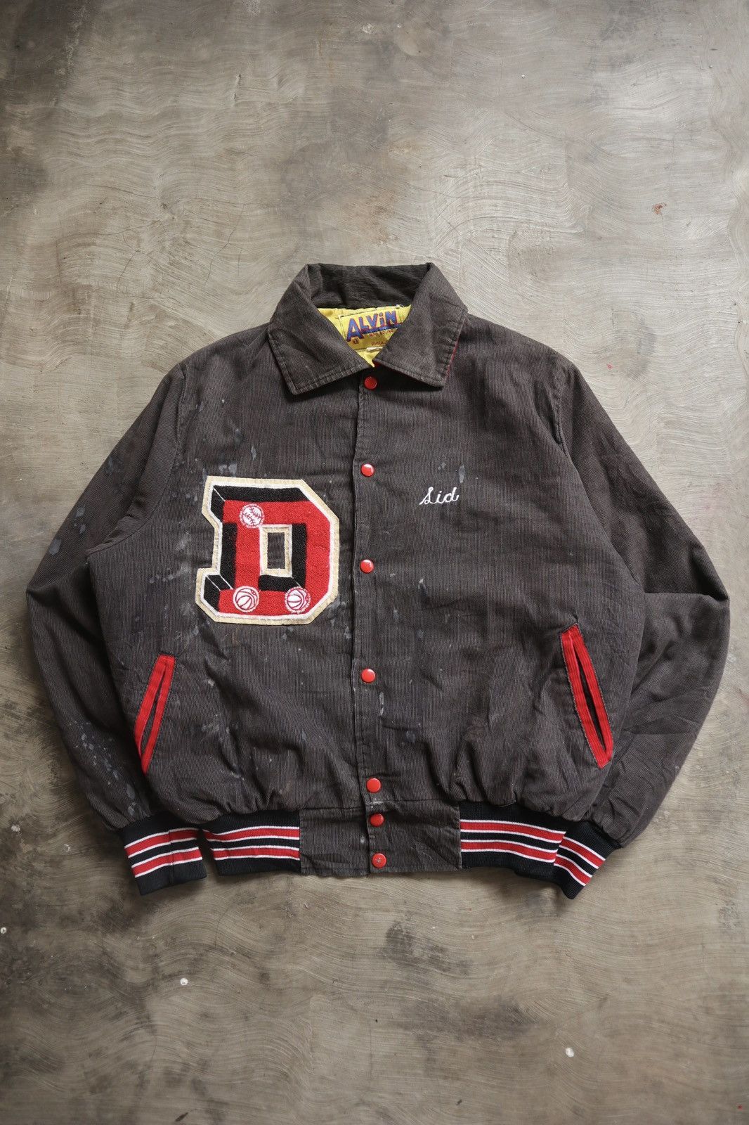Vintage Vintage 60's Varsity corduroy dark brown Size US L / EU 52-54 / 3 - 1 Thumbnail