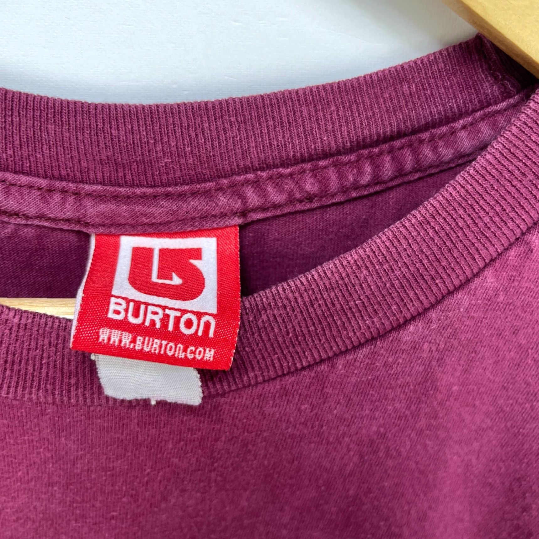 Burton VINTAGE Burton Long Sleeve Shirt XL Men Red XLL B-? Size US XL / EU 56 / 4 - 4 Thumbnail