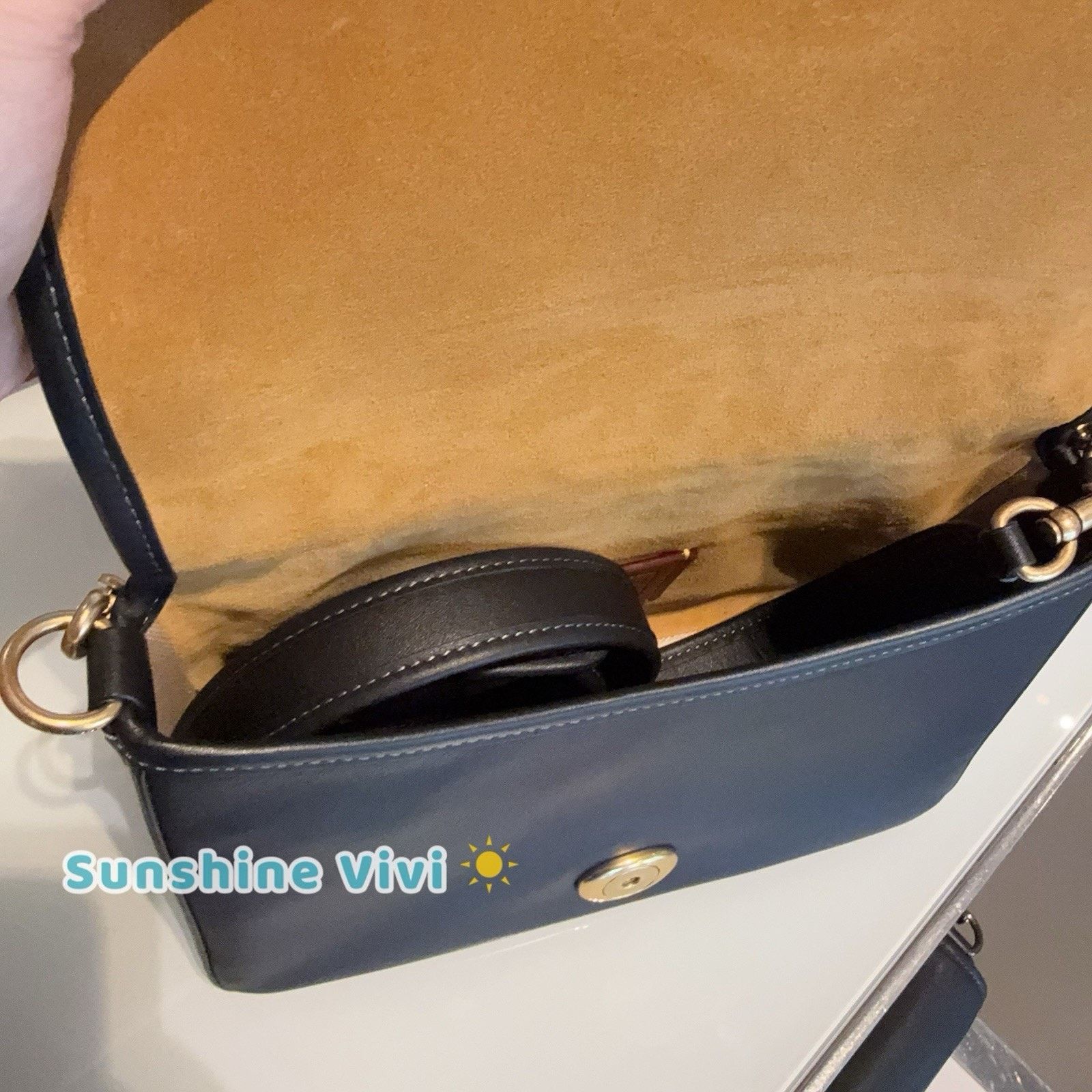 Coach NEW Coach Tabby Soft Leather Shoulder Bag Black/gold C4823 Size ONE SIZE - 5 Thumbnail