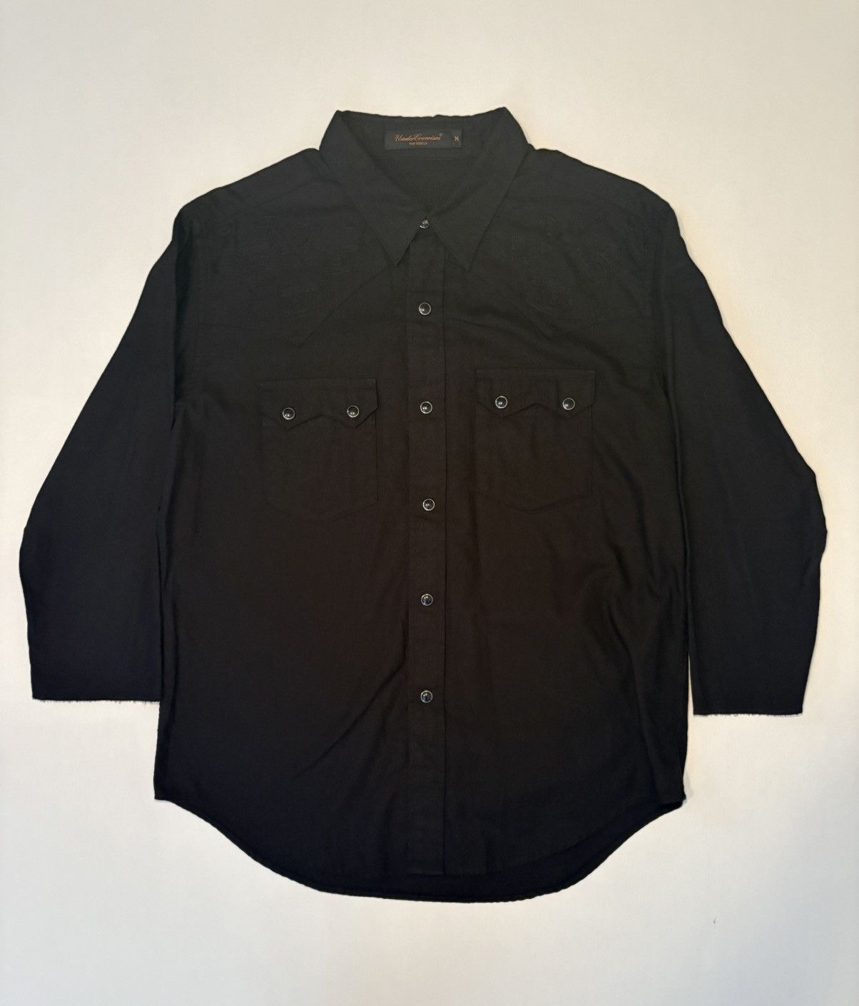 Undercover Undercover SS04 Western Snap Button 3/4 Sleeve Button Down Size US M / EU 48-50 / 2 - 1 Thumbnail
