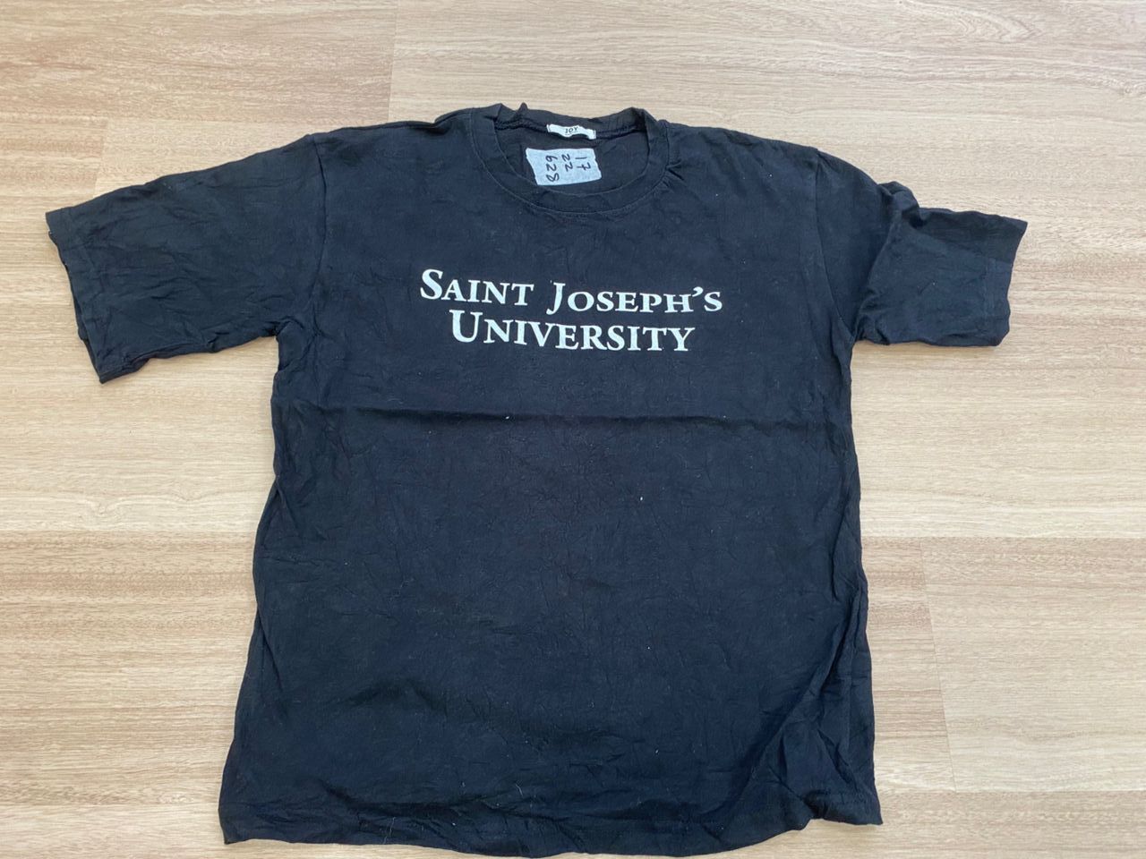 joy saint joseph univercity tshirt big logo