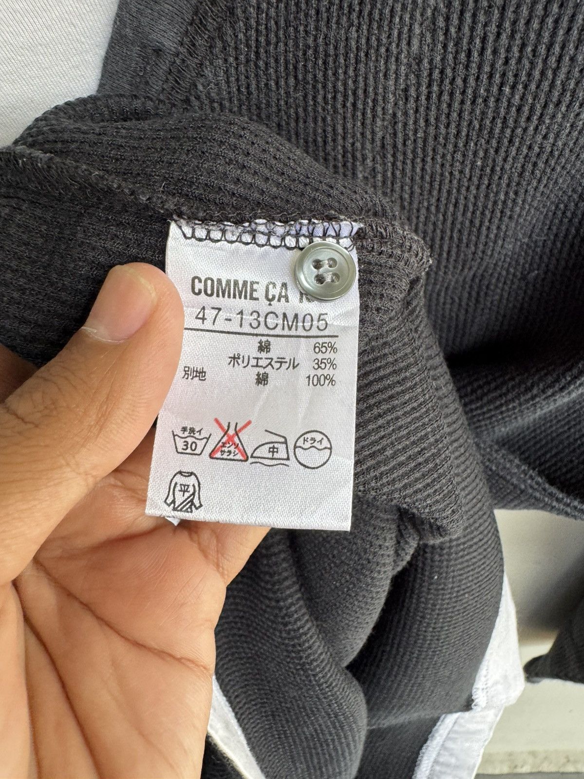 Comme Ca Ism DOUBLE LAYER BY COMME CA ISM LONGSLEEVE SHIRT Size US S / EU 44-46 / 1 - 7 Thumbnail