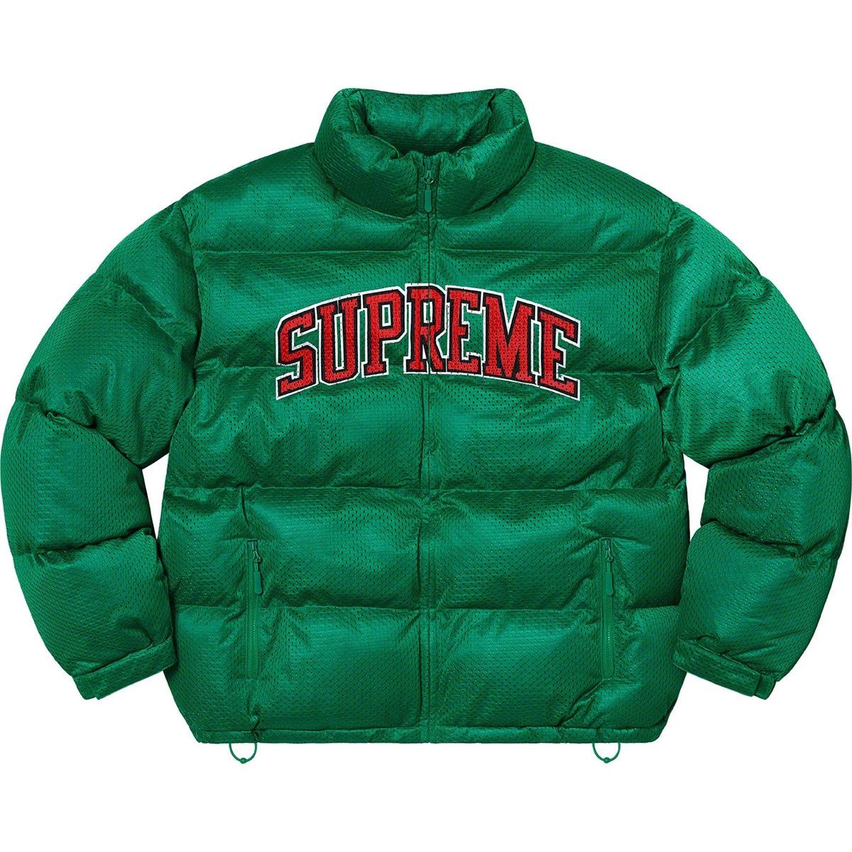 Supreme Supreme Mesh Jersey Puffer Jacket Size US XL / EU 56 / 4 - 2 Thumbnail