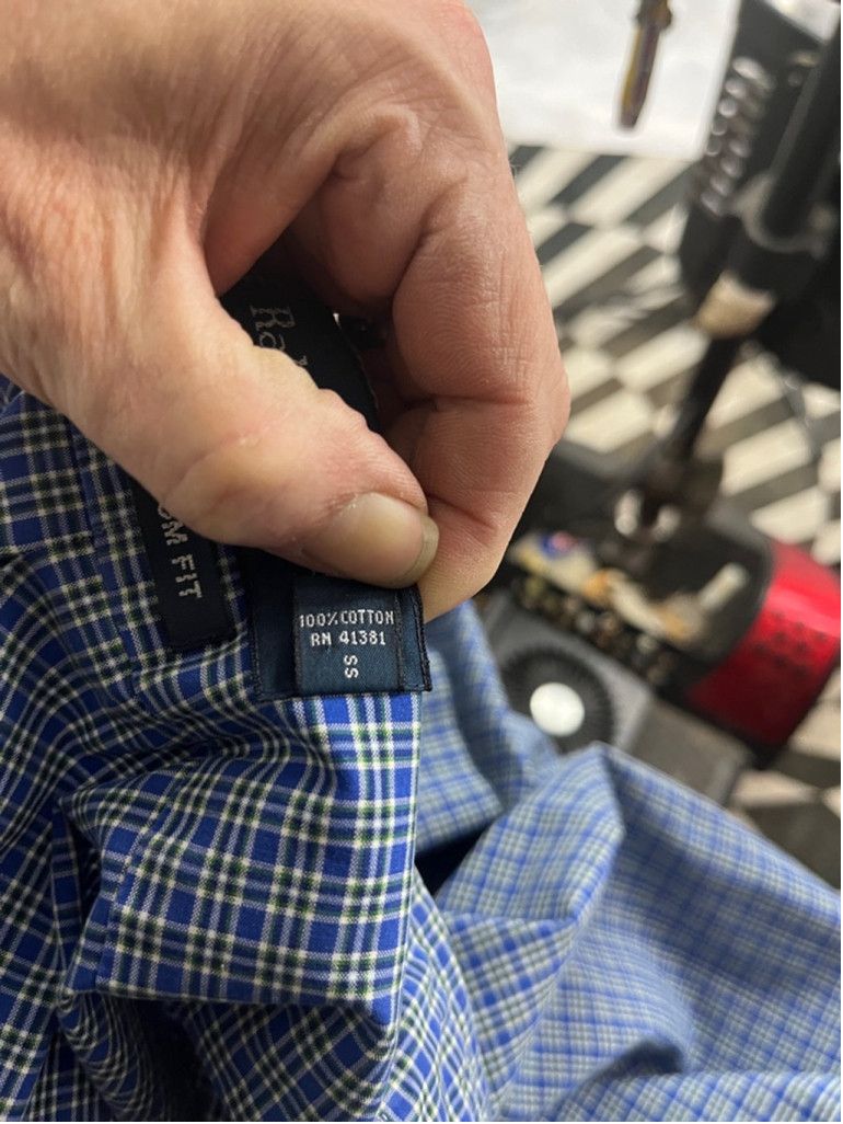 Ralph Lauren Ralph Lauren Blue Green Plaid XXL Short Sleeve Shirt Size US XXL / EU 58 / 5 - 6 Thumbnail
