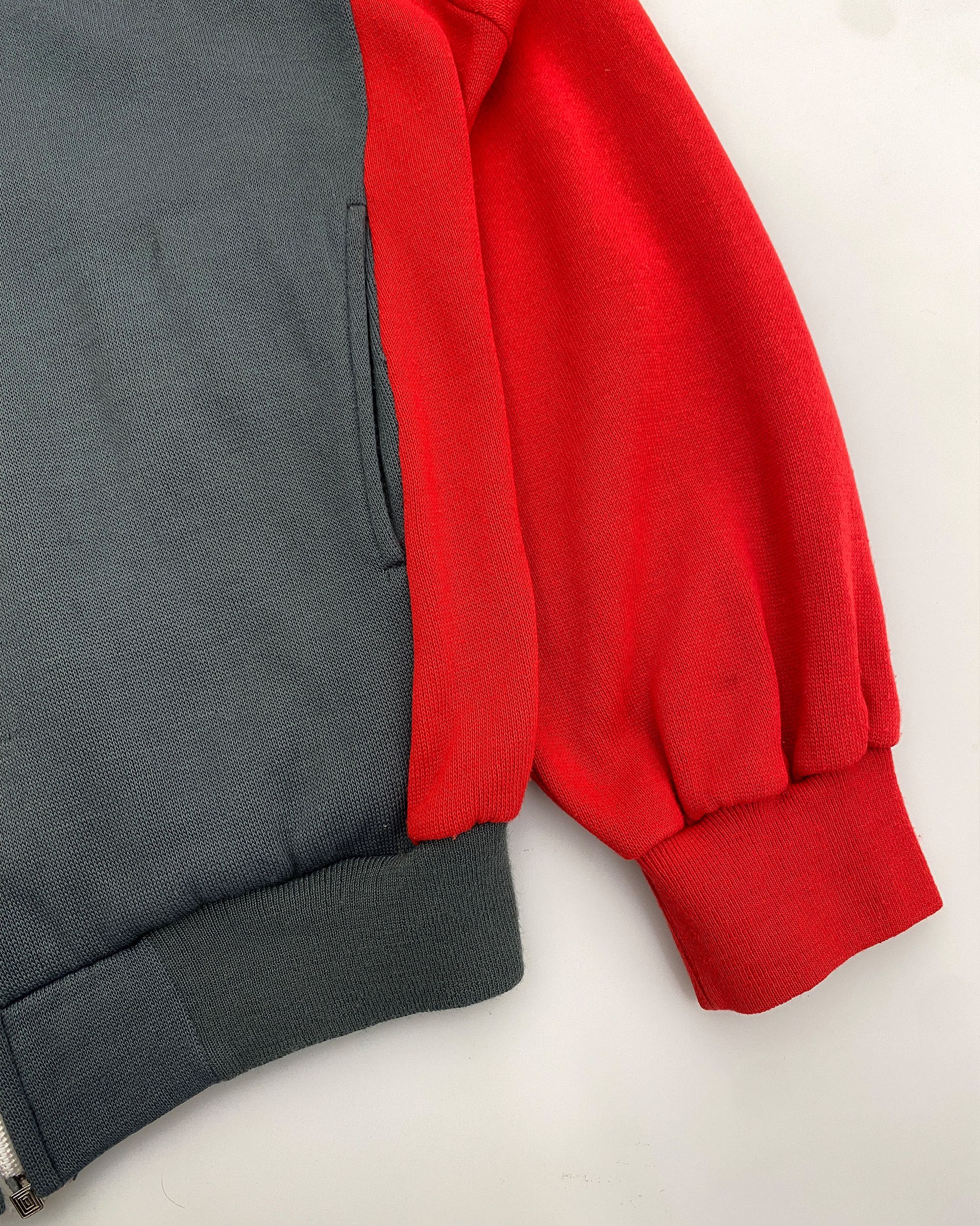 Nike × Vintage 1980s Made in Italy Sweater Zip Track Jacket Size US M / EU 48-50 / 2 - 4 Thumbnail