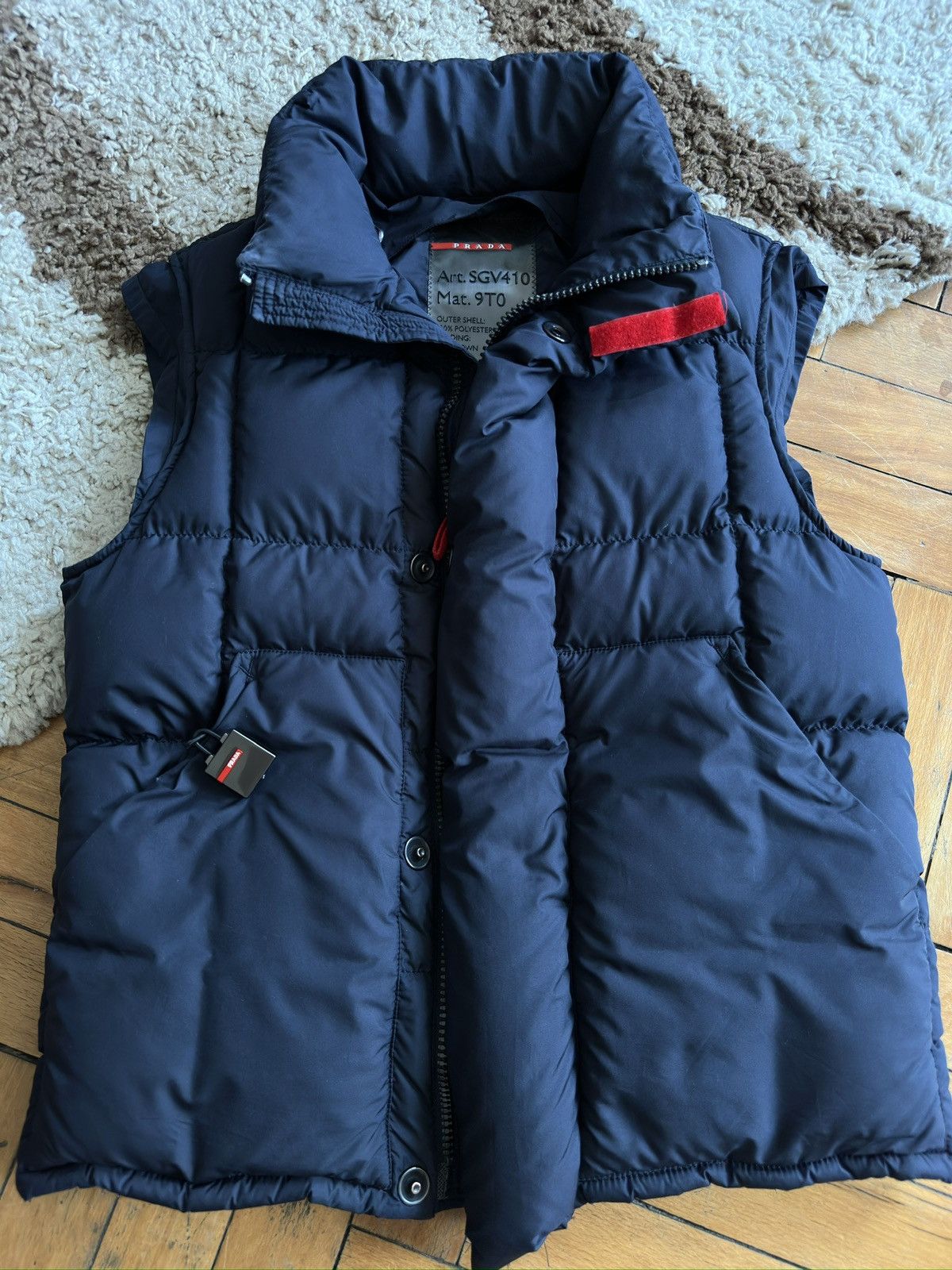 Prada 2002 Prada nylon Sport Vest Square Quilted Size US M / EU 48-50 / 2 - 3 Thumbnail