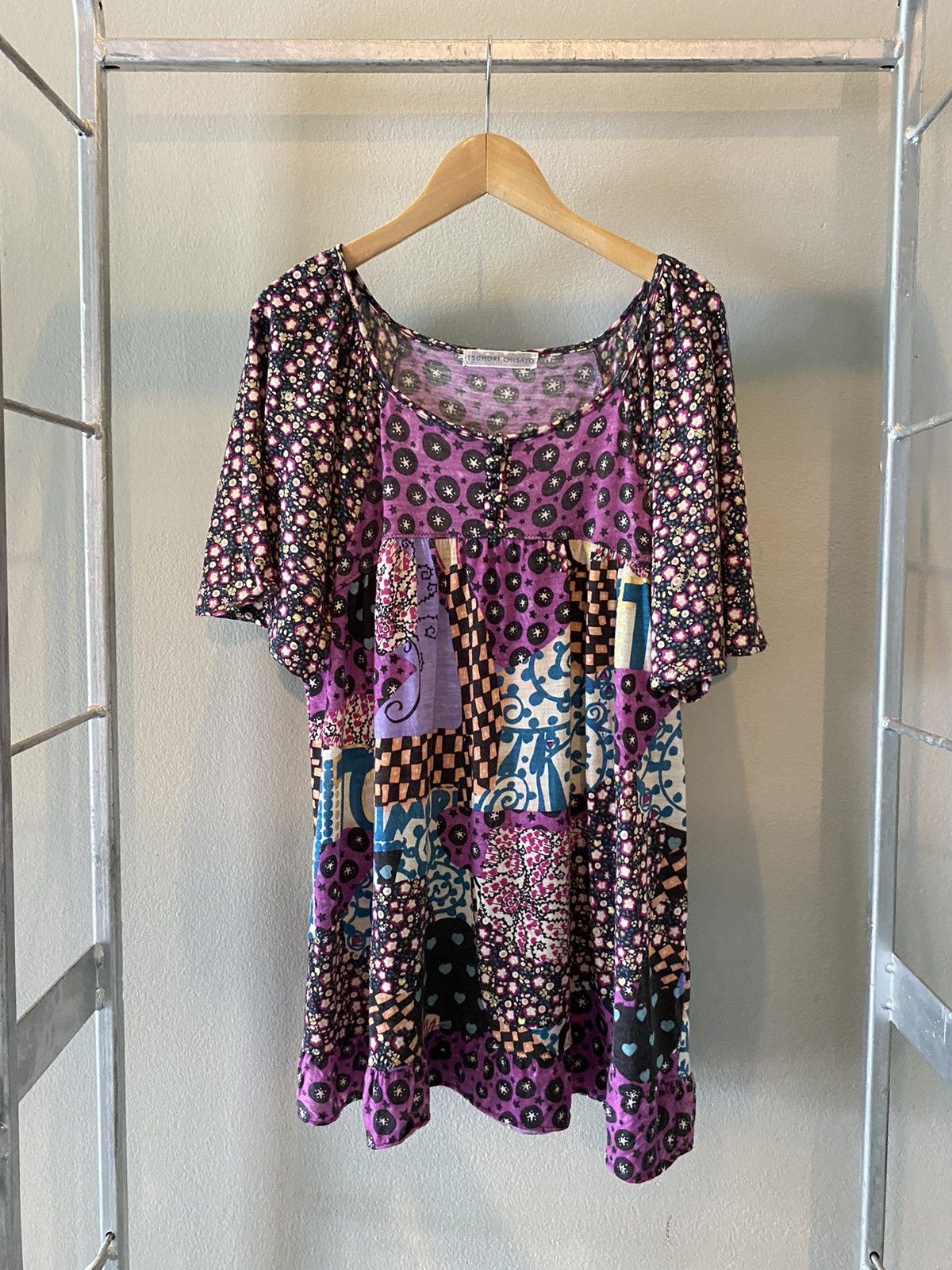 Tsumori Chisato TSUMORI CHISATO printed multicolor blouse Size M / US 6-8 / IT 42-44 - 1 Thumbnail
