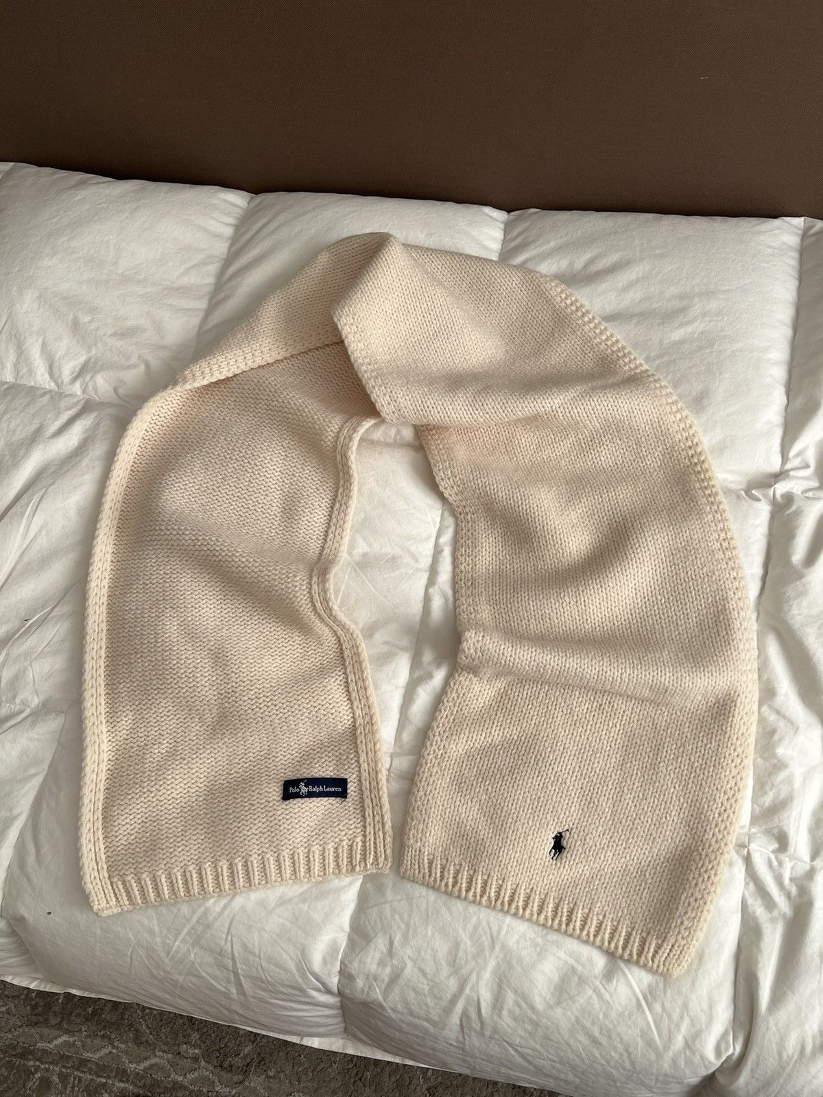 Polo Ralph Lauren × RRL Ralph Lauren × Vintage Polo Ralph Lauren Vintage Knit Scarf Size ONE SIZE - 1 Thumbnail