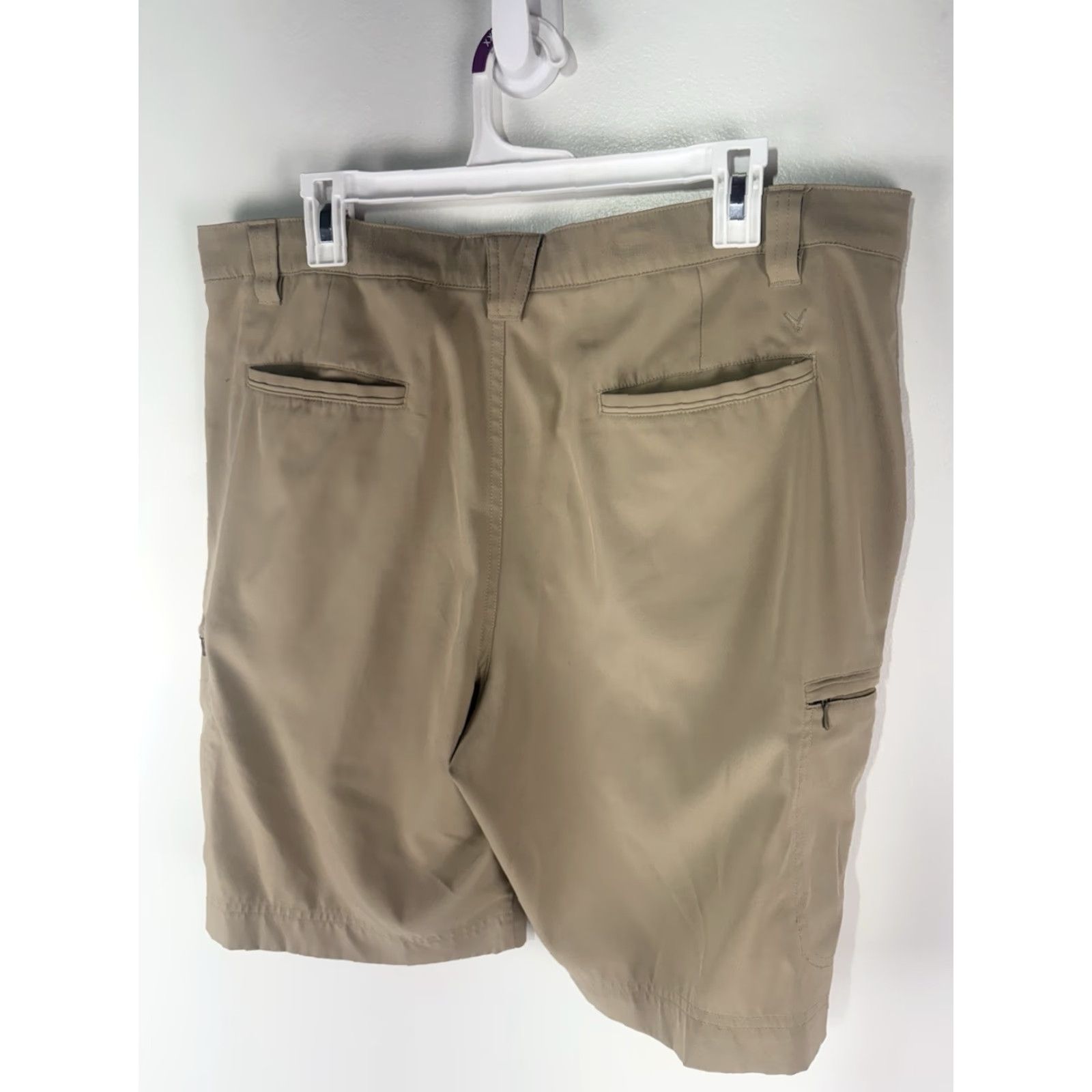 Callaway Callaway Optimum Performance Beige Golf Shorts Men’s Size 36 Vietnam Size US 36 / EU 52 - 3 Thumbnail