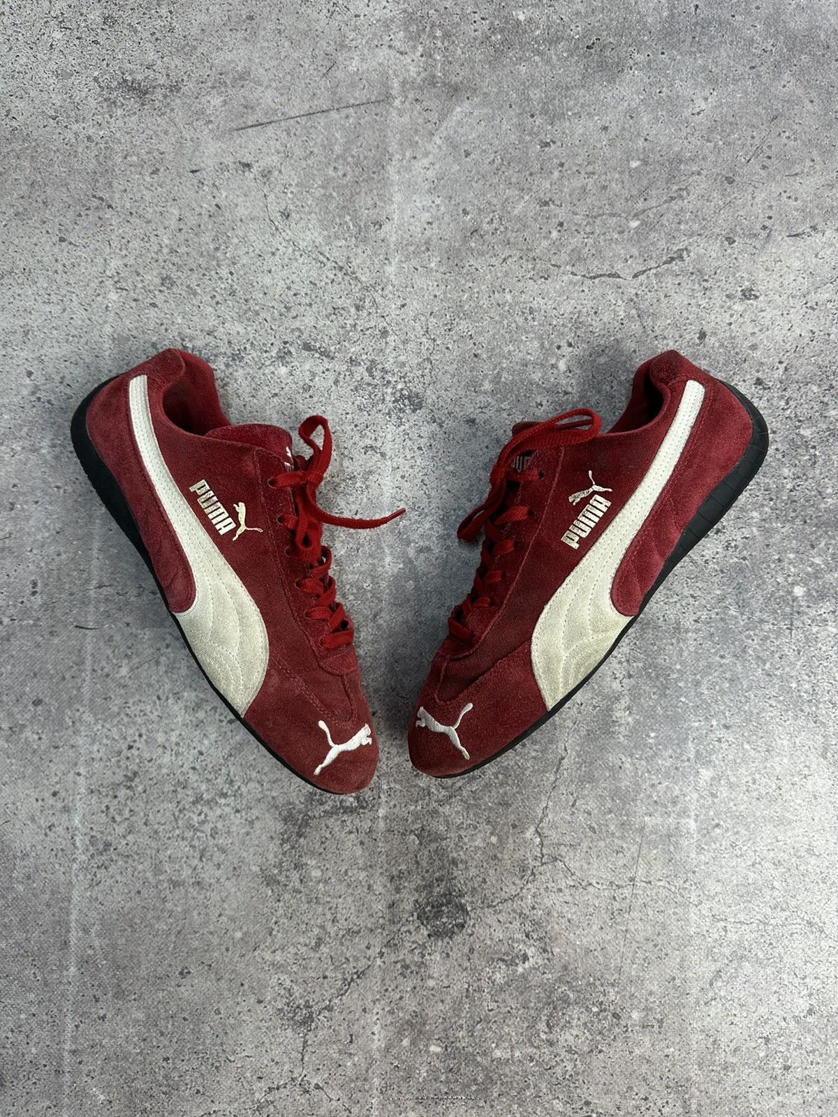 Vintage Puma Balenciaga Style Speedcat Leather Suede Shoes