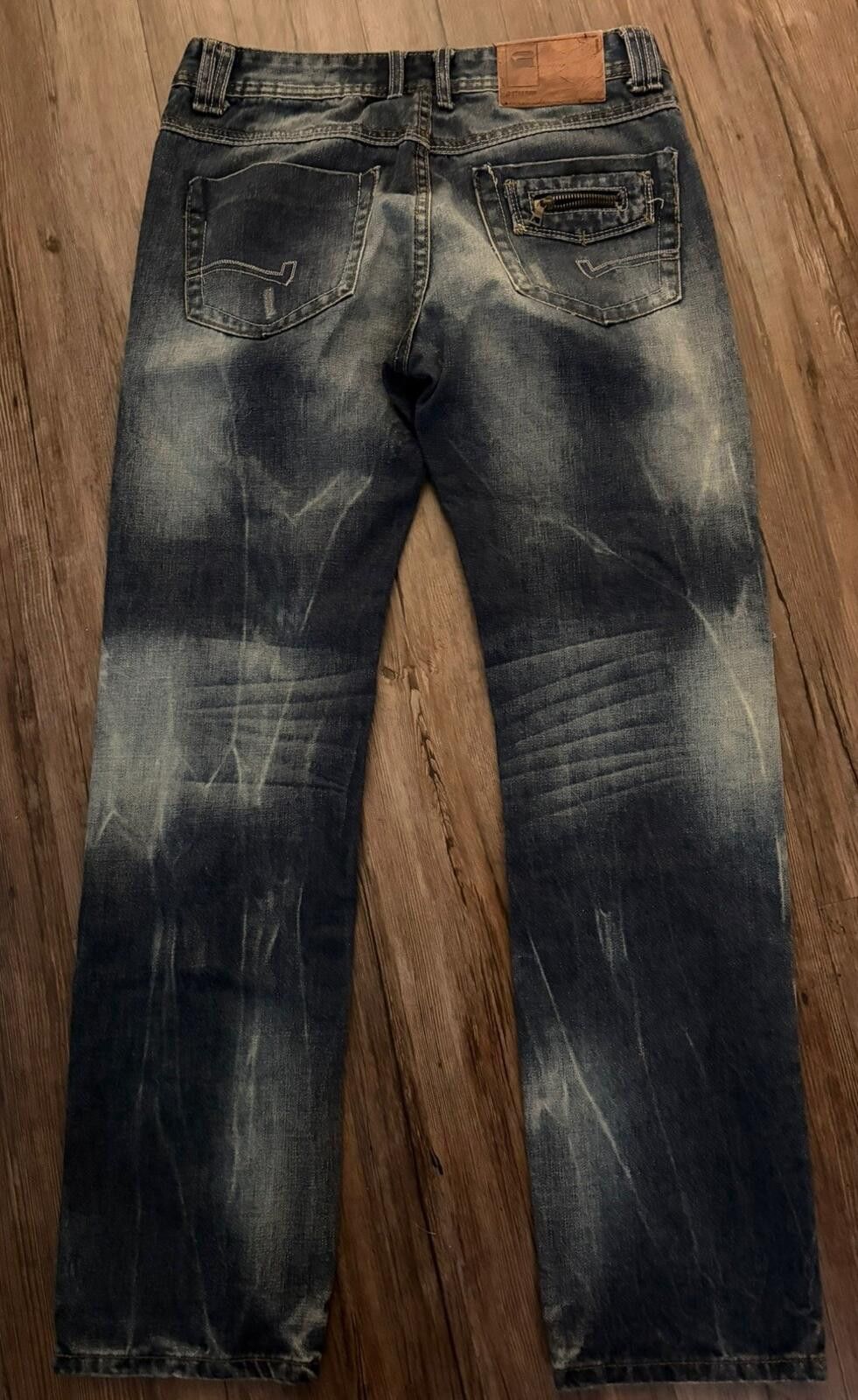 Other G-Star RAW Slim Jeans Mens 30x30 Dark Blue Grunge Size US 30 / EU 46 - 1 Thumbnail