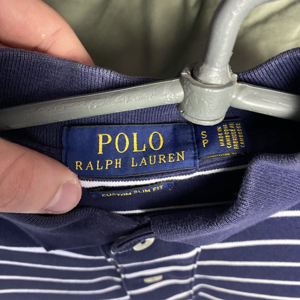 Polo Ralph Lauren Luxury Polo Ralph Lauren Small pong multicolored y2k polo Size US S / EU 44-46 / 1 - 4 Thumbnail
