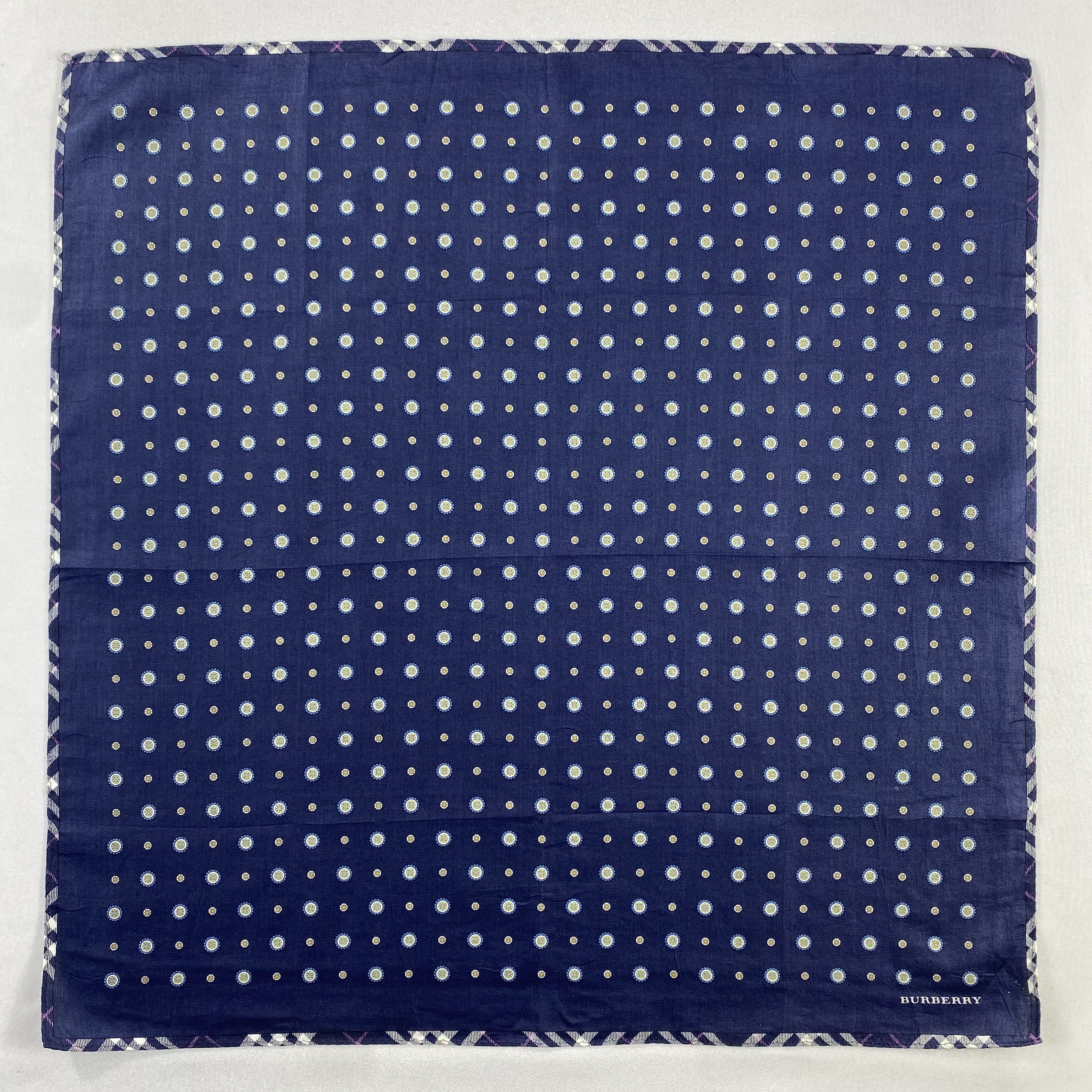 Burberry × Vintage Burberry Handkerchief / Neckerchief / Bandana-P1778 Size ONE SIZE - 1 Thumbnail