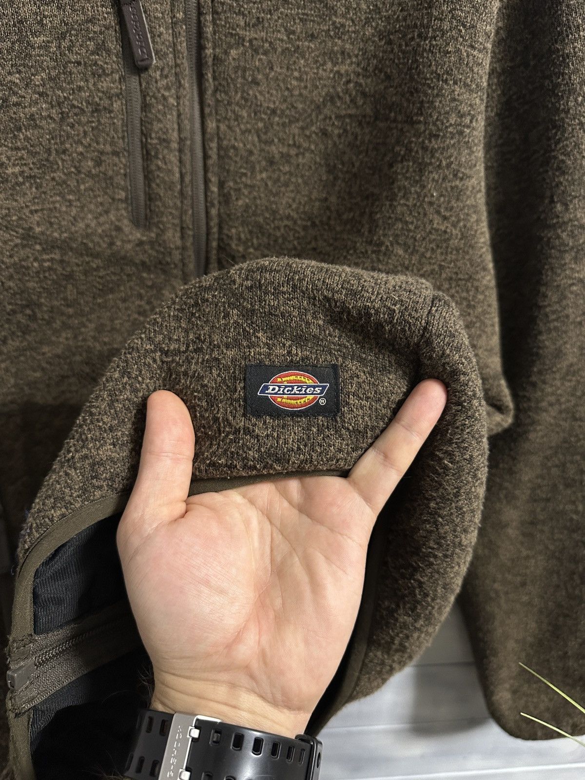 Dickies Rare Vintage Fleece Jacket Dickies Work Y2K Japan Style. Size US S / EU 44-46 / 1 - 2 Thumbnail