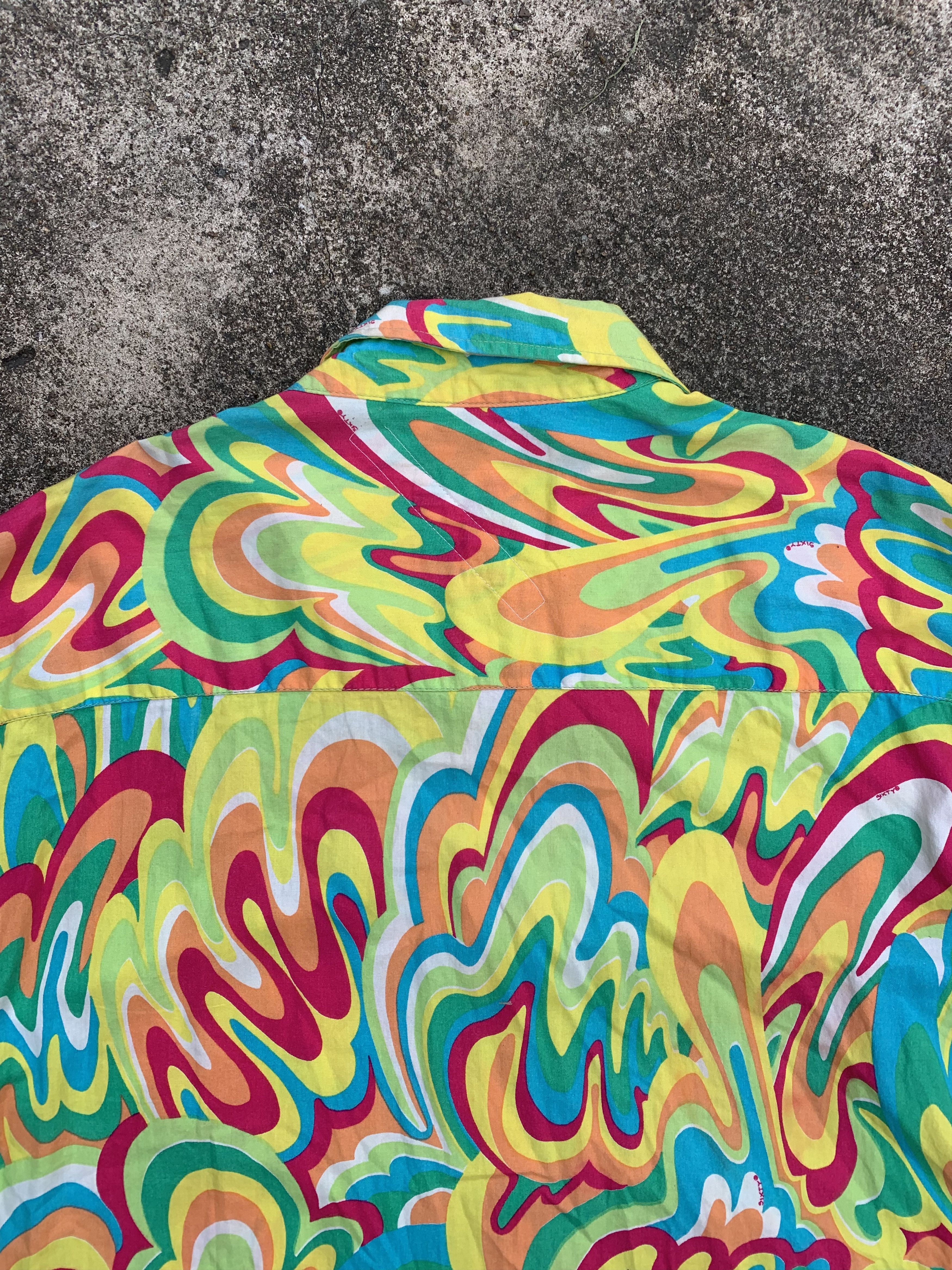 Energie Shirt Energie Art Psychedelic Abstract Size US XL / EU 56 / 4 - 7 Thumbnail