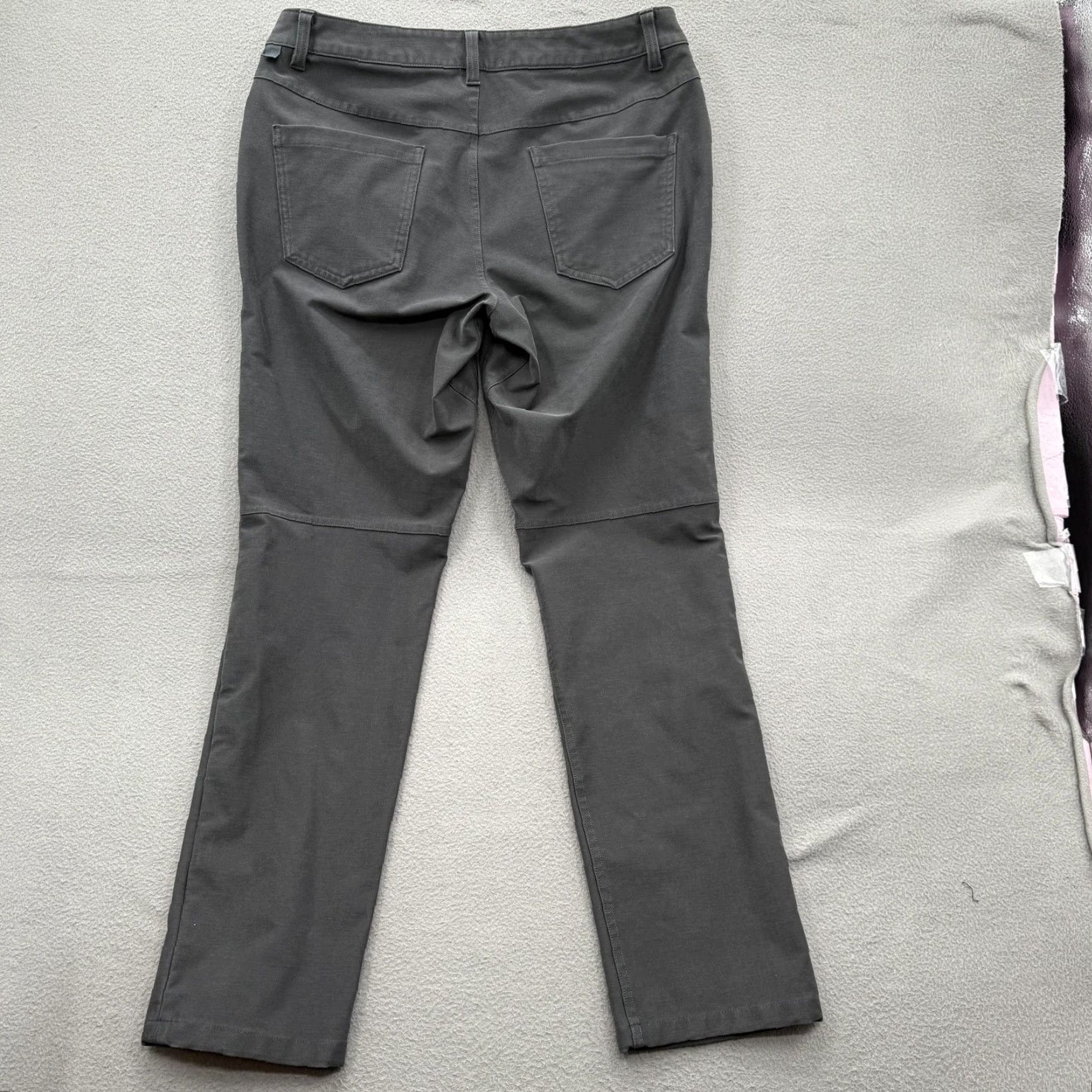 Lululemon Lululemon ABC Pants Mens 31 Gray Five-Pocket Slim Fit Chino Casual Stretch Wearable Light Logo Minor Details N/A Size US 31 - 2 Thumbnail