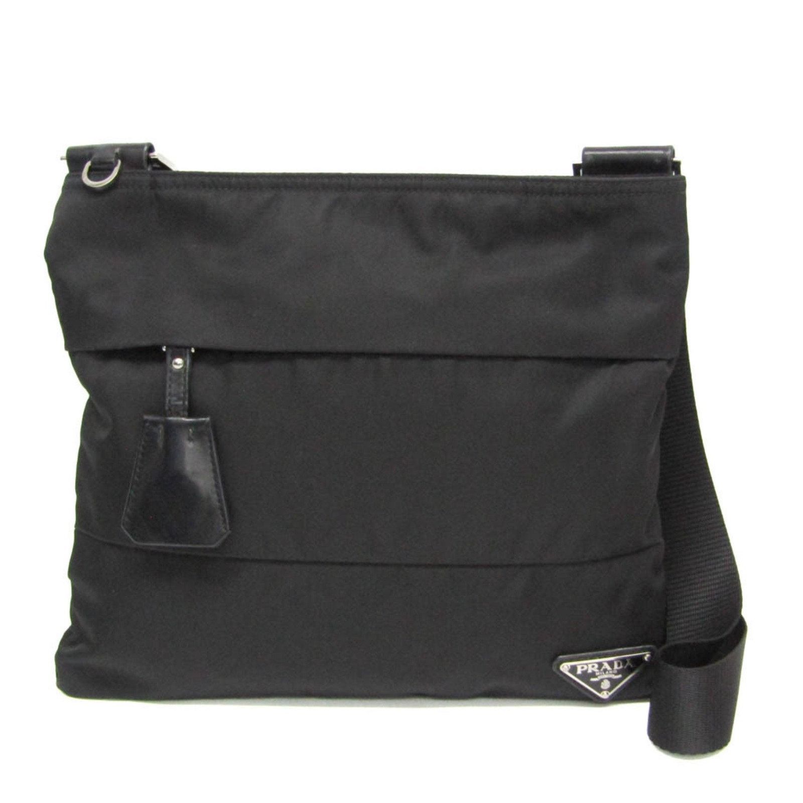 Prada Nylon Black Shoulder Bags