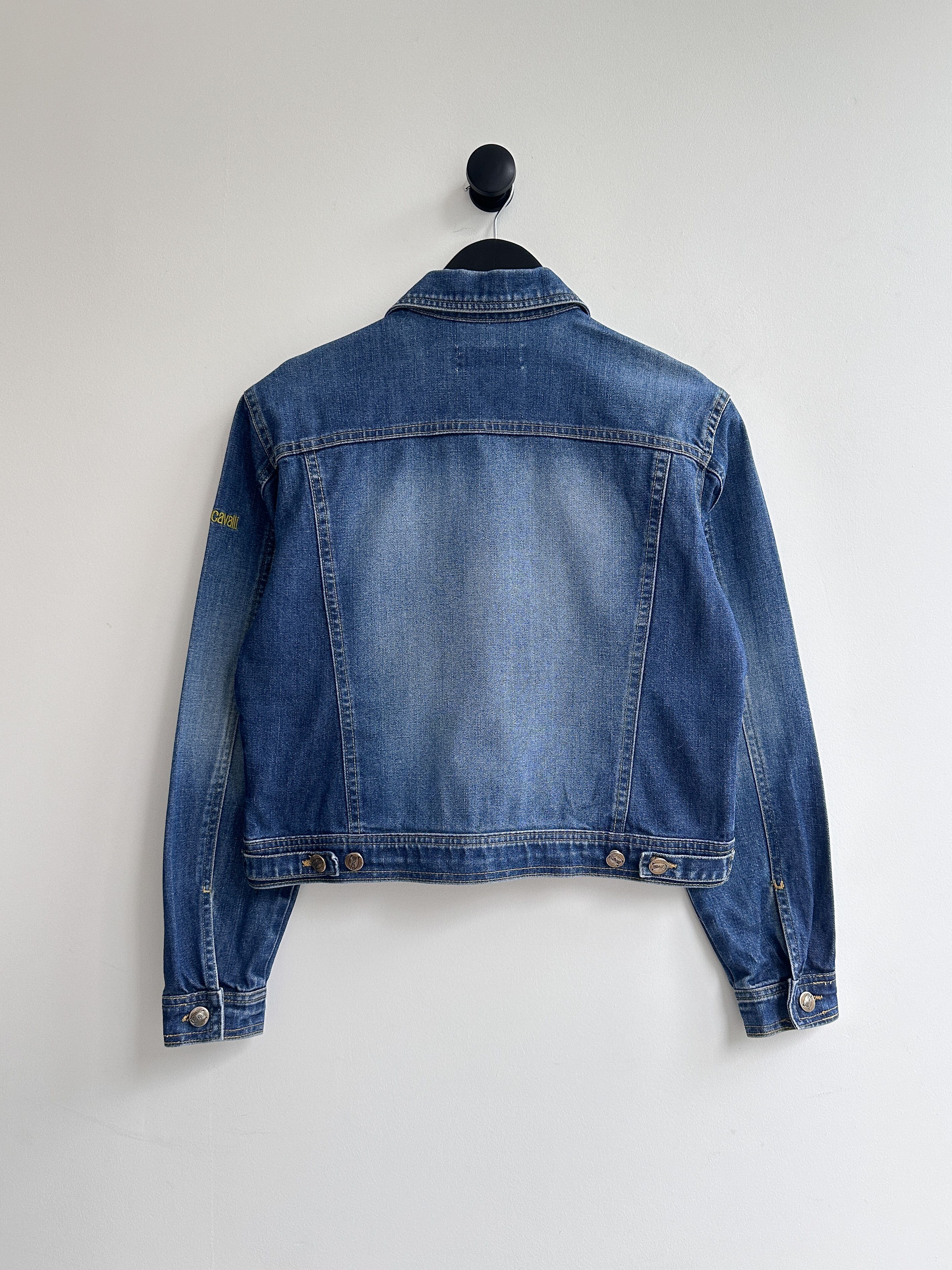 Just Cavalli Vintage Y2K Just Cavalli Jeans Denim Jacket Size M / US 6-8 / IT 42-44 - 2 Thumbnail