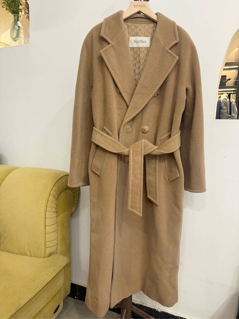 Max Mara Max Mara Classic 101801 Camel Coat Size M / US 6-8 / IT 42-44 - 1 Thumbnail