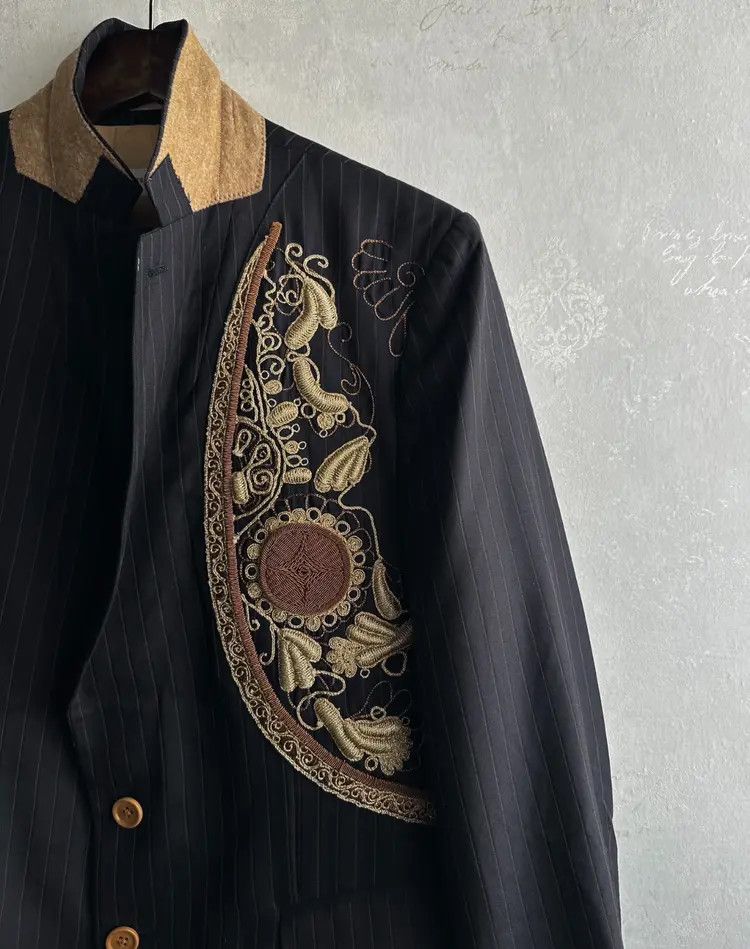 Dries Van Noten Sz 50 Dries Van Noten 15SS Stitches Jacket Size US M / EU 48-50 / 2 - 1 Thumbnail
