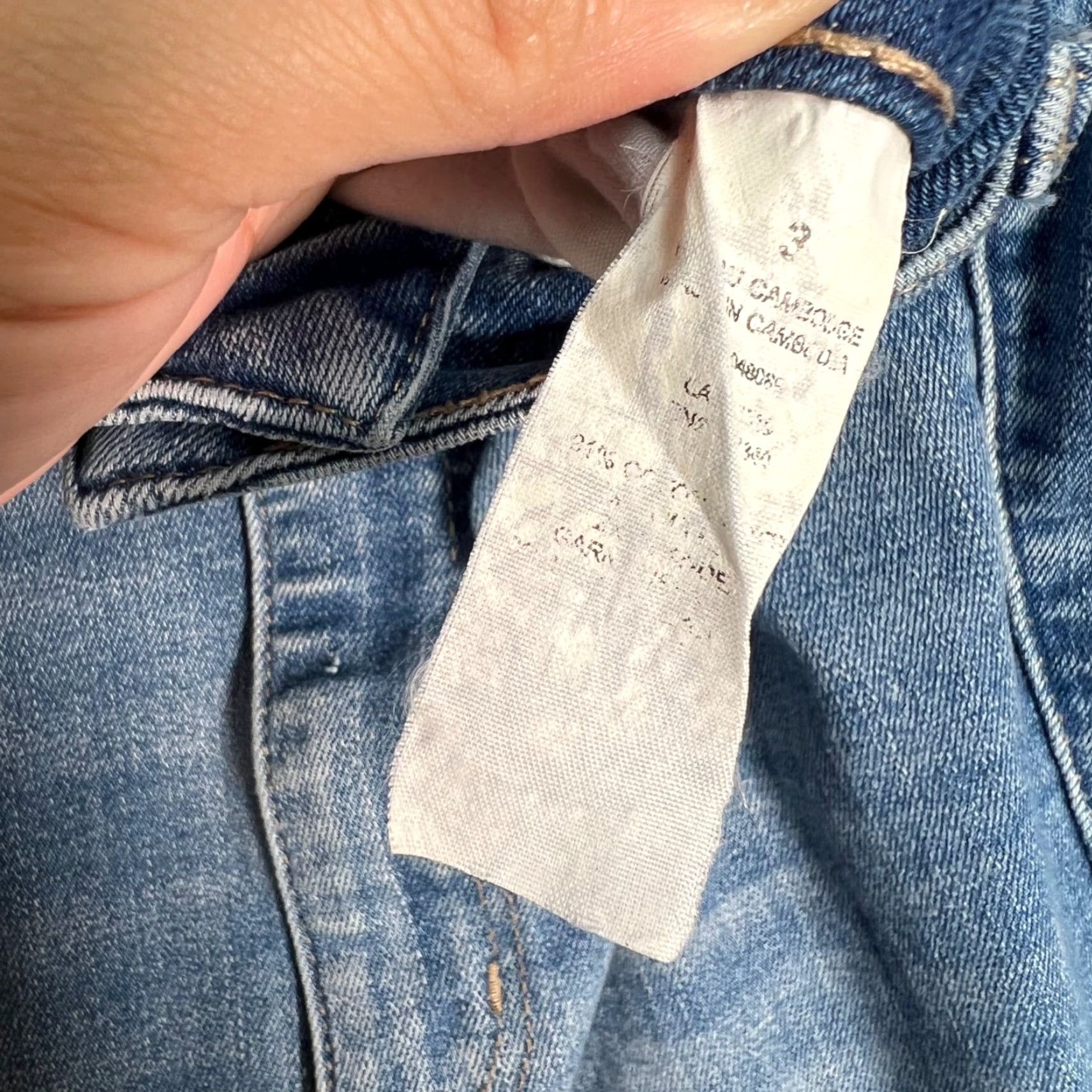 Garage VINTAGE Garage Jeans Flared High Waisted Womens Size 3 Light Blue Denim 30 In Inseam Blue Cotton Blend Size 26" / US 2 / IT 38 - 4 Thumbnail