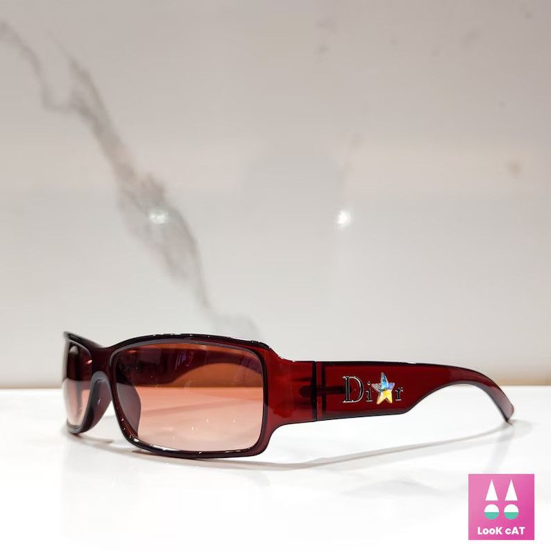 Dior Dior Sunglasses Shiny 1 Mask Shield Sport Bike Vintage Size ONE SIZE - 2 Thumbnail