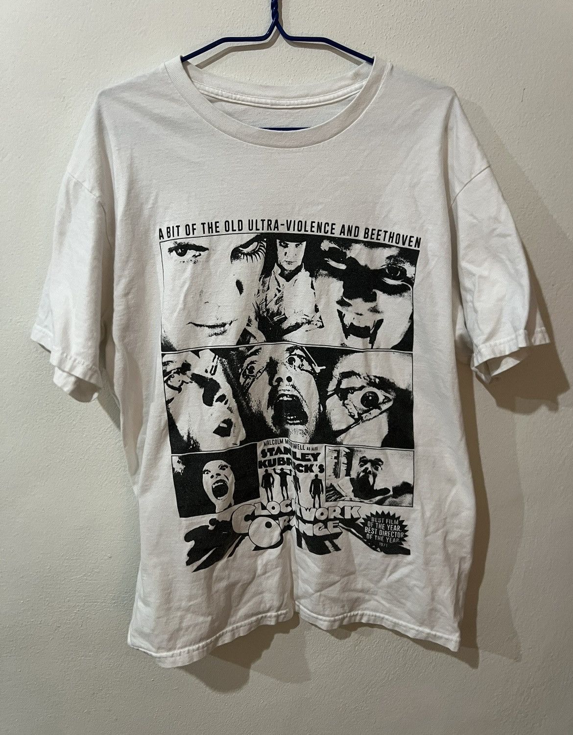 Vintage Vintage 90s A Clockwork Orange Tee Size US M / EU 48-50 / 2 - 1 Thumbnail
