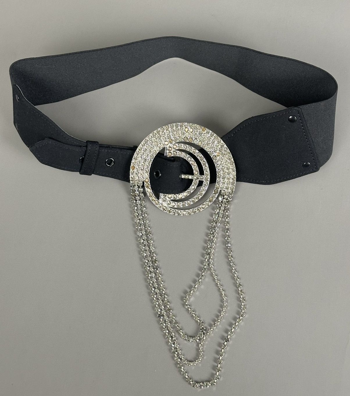 Jean Paul Gaultier Jean Paul Gaultier - Archived Rhinestones Art Deco Buckle Size ONE SIZE - 2 Thumbnail