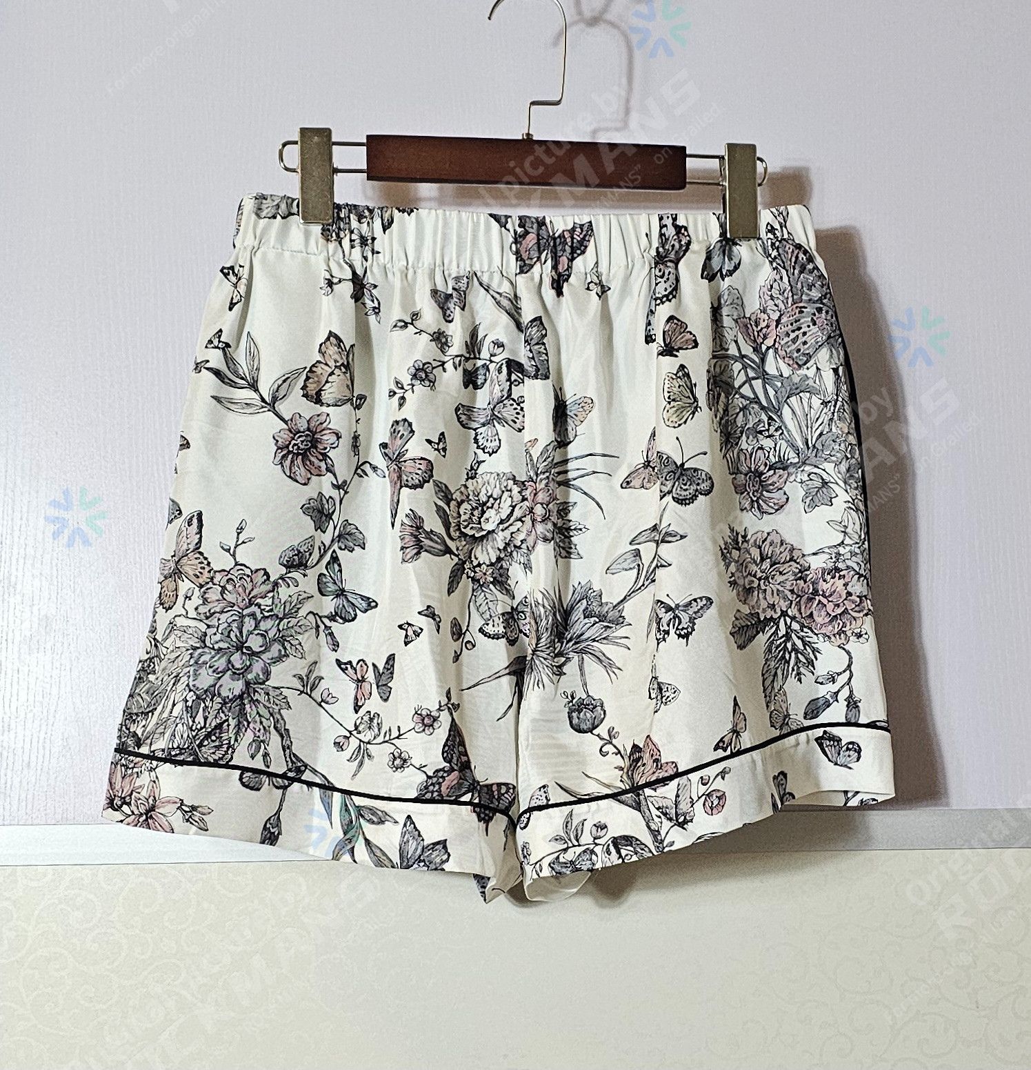 Dior Dior Silk Casual Shorts Women's Multicolor Size 40 Size 27" / US 4 / IT 40 - 3 Thumbnail