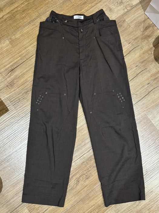 Kiko Kostadinov Kiko Kostadinov 22FW Antharas Wide Trousers | Grailed