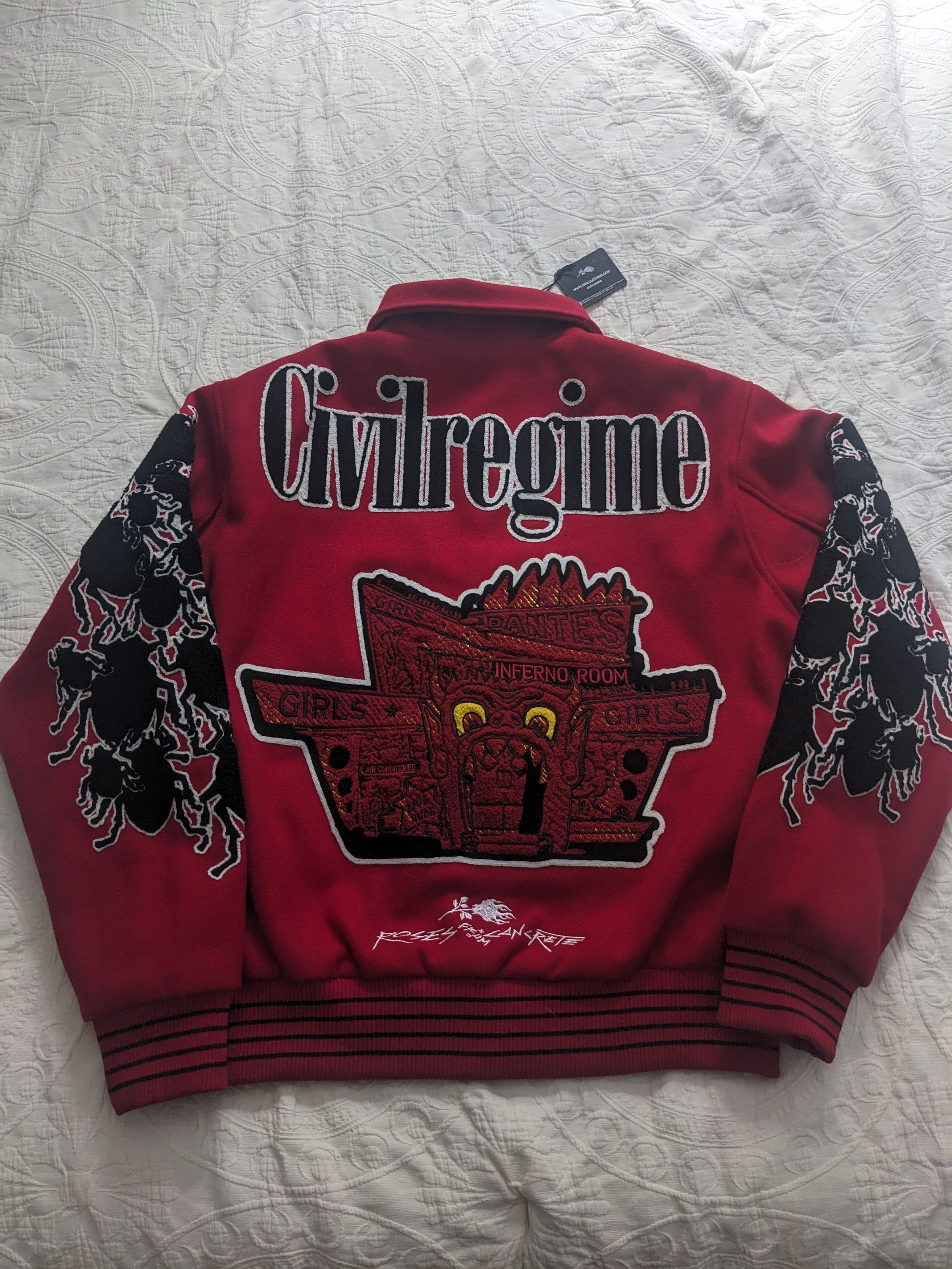 Civil Regime Civil Regime X Beetlejuice Collab Varsity Jacket Size US M / EU 48-50 / 2 - 9 Thumbnail