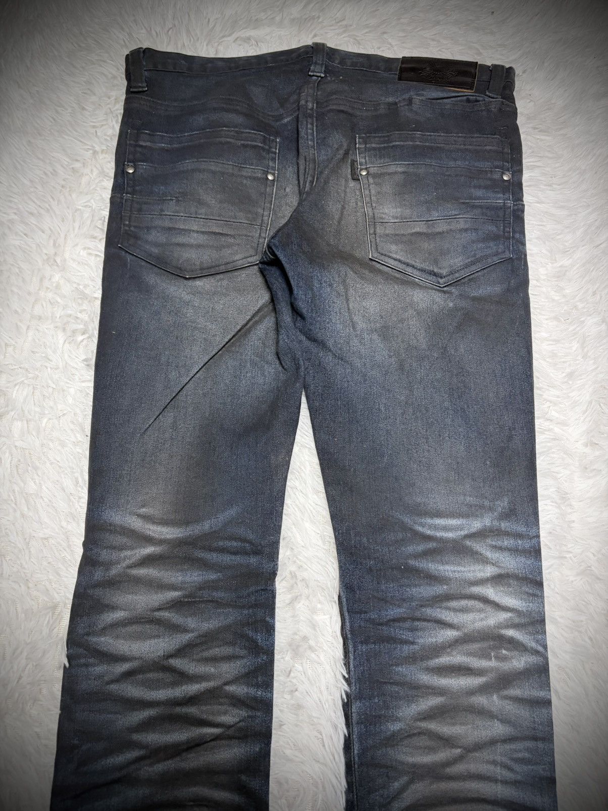 Tornado Mart Waxed Tornado Mart skinny jeans Size US 31 - 8 Thumbnail