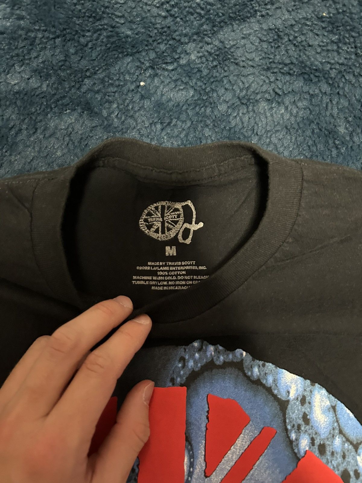 Travis Scott Travis scott tee Size US M / EU 48-50 / 2 - 2 Thumbnail