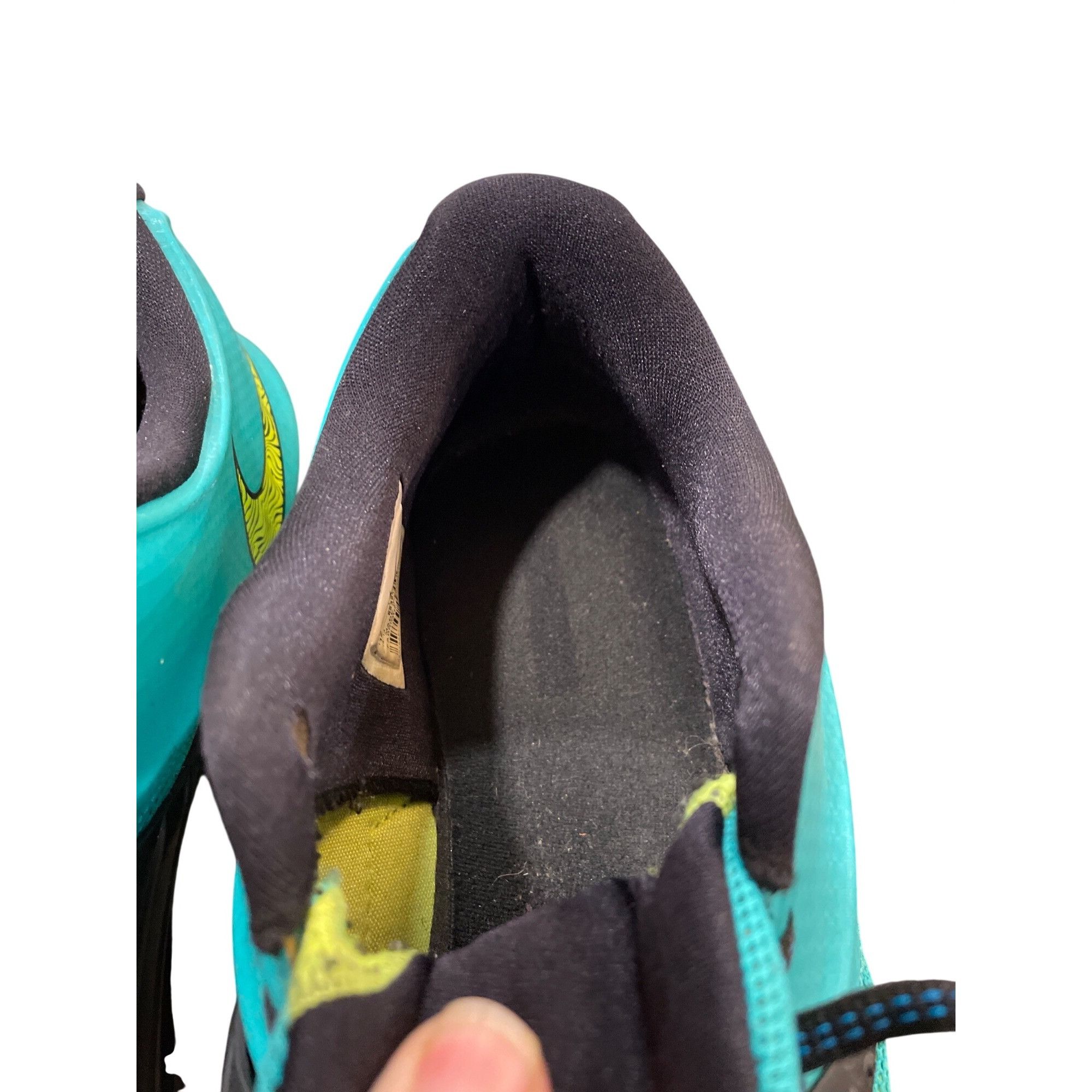 Nike Nike 653996-370 KD 7 Uprising teal volt mens low bb sneakers Size US 12 / EU 45 - 10 Thumbnail